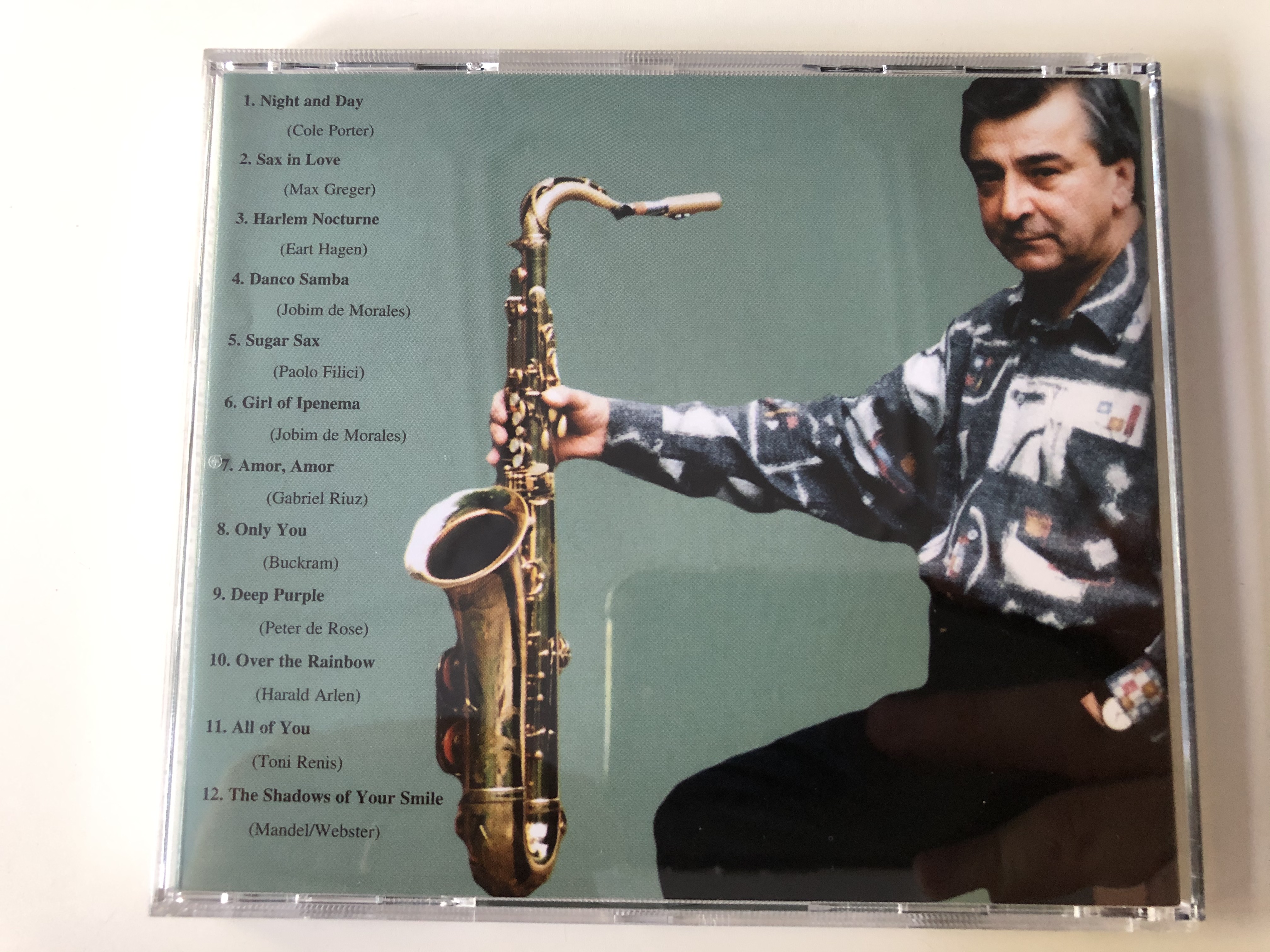 Vadasz Gyula - Szerelmem A Szaxofon / Audio CD / Passionate Saxofon Music -  bibleinmylanguage