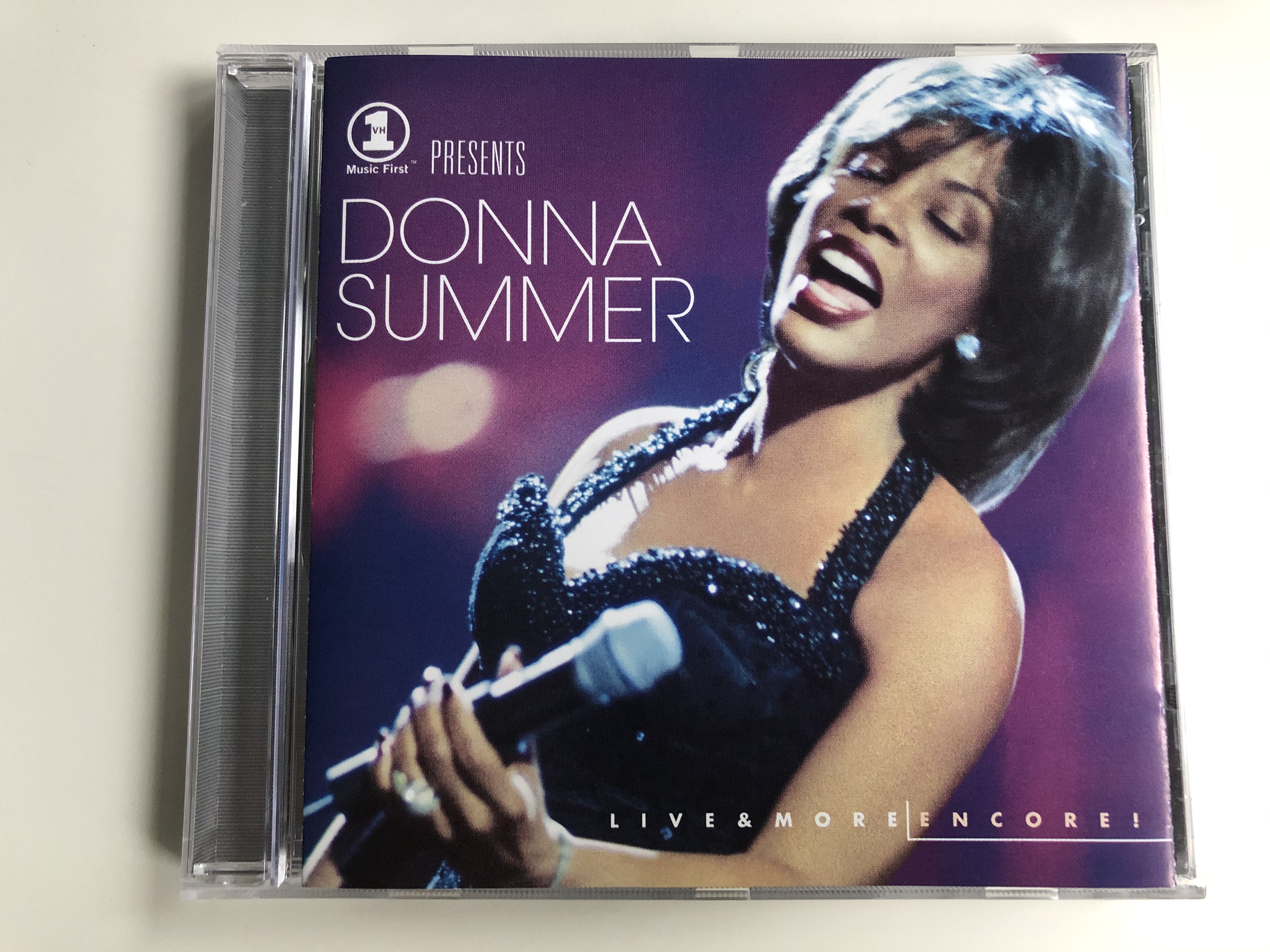 VH1 Presents Live & More Encore! - Donna Summer ‎/ Epic ‎Audio CD 1999 /  EPC 494532 2