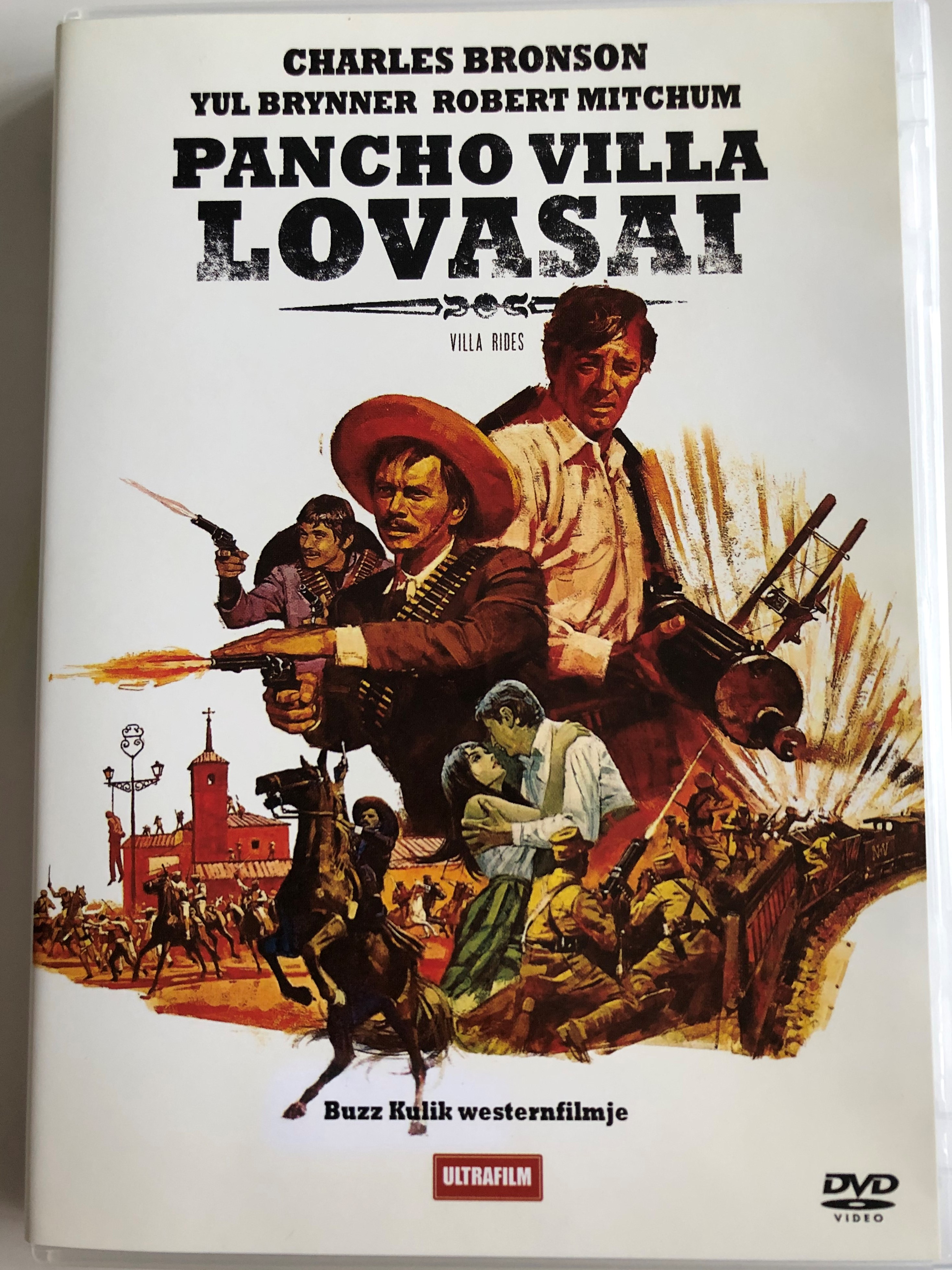 Villa Rides DVD 1968 Pancho Villa Lovasai / Directed by Buzz Kulik /  Starring: Yul Brynner, Robert Mitchum, Charles Bronson - bibleinmylanguage