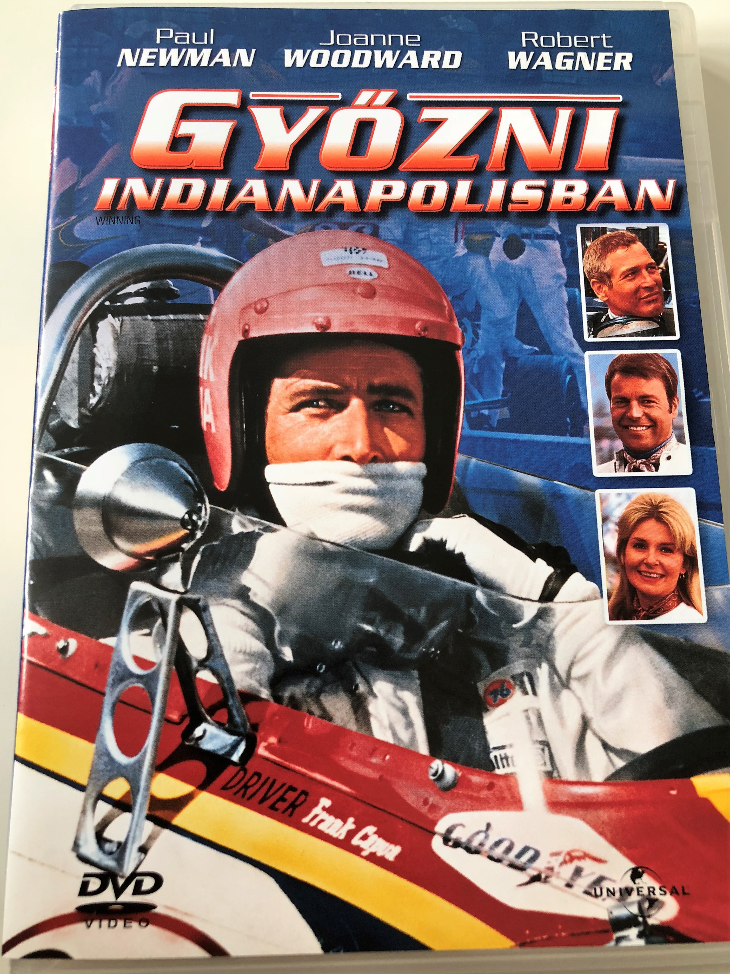 Winning DVD 1969 Győzni Indianapolisban / Directed by James Goldstone /  Starring: Paul Newman, Joanne Woodward, Robert Wagner - bibleinmylanguage