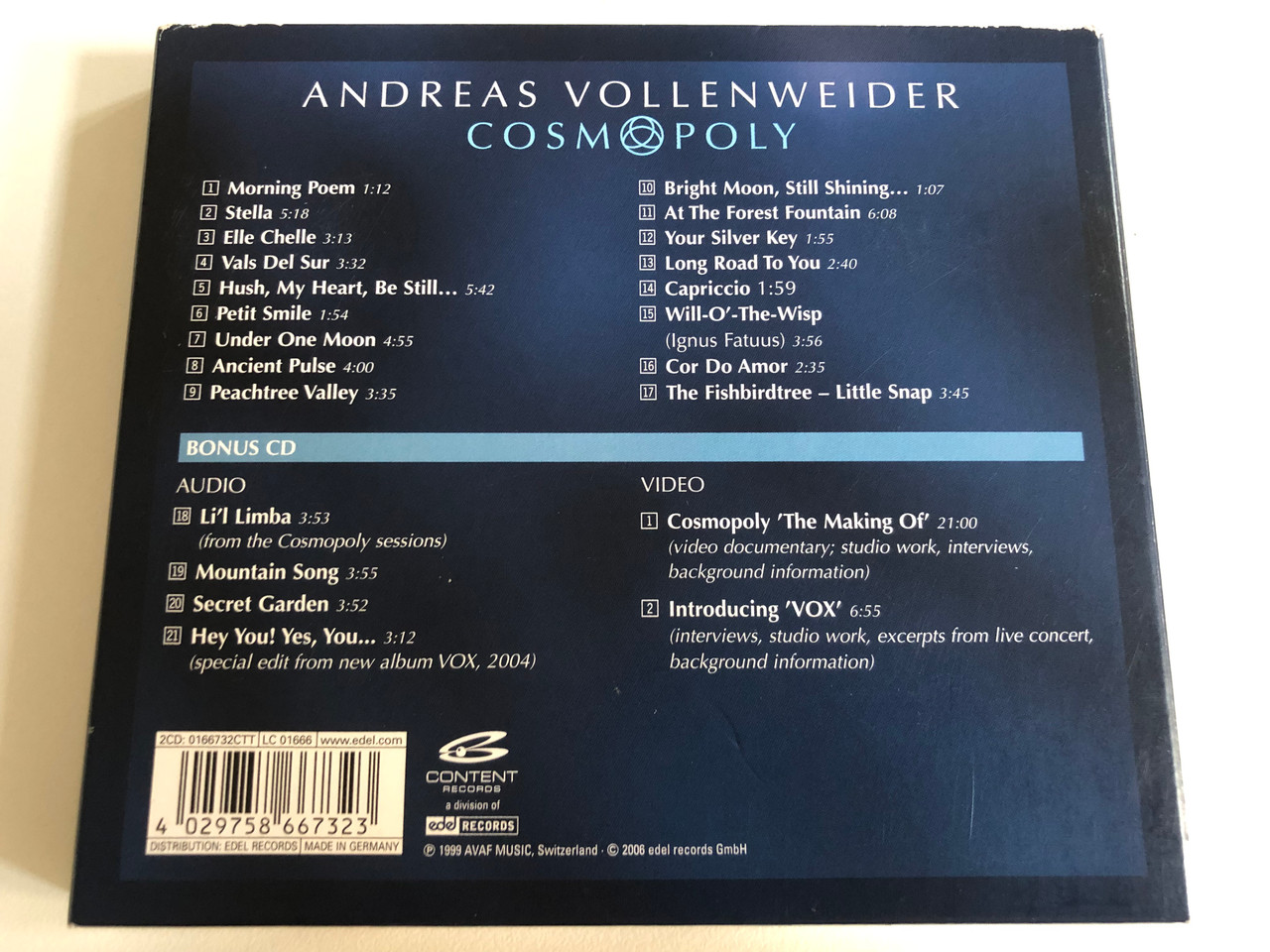https://cdn10.bigcommerce.com/s-62bdpkt7pb/products/0/images/186028/Andreas_Vollenweider_Cosmopoly_-_Including_Bonus_CD_Feat._Carlos_Nunez_Abdullah_Ibrahim_Bobby_McFerrin_Jivan_Gasparyan_Chinese_Orchestra_Chun_Liang_Al_Huang_Carly_Simon_Content_R_6__17328.1628078943.1280.1280.JPG?c=2&_gl=1*1m1n2ez*_ga*MjA2NTIxMjE2MC4xNTkwNTEyNTMy*_ga_WS2VZYPC6G*MTYyODA3NDQ2NC4xOS4xLjE2MjgwNzg0OTMuMjM.