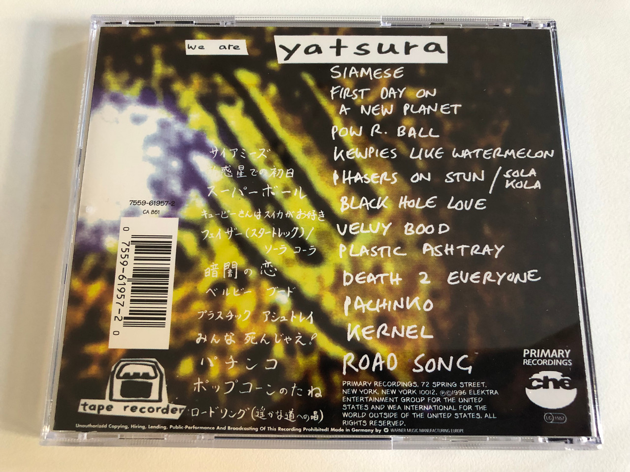 https://cdn10.bigcommerce.com/s-62bdpkt7pb/products/0/images/186622/We_Are_Yatsura_Primary_Recordings_Audio_CD_1996_7559-61957-2_4__74829.1628487558.1280.1280.JPG?c=2&_gl=1*182hvo*_ga*MjA2NTIxMjE2MC4xNTkwNTEyNTMy*_ga_WS2VZYPC6G*MTYyODQ4MTkyOC4yMi4xLjE2Mjg0ODc4MTkuNjA.
