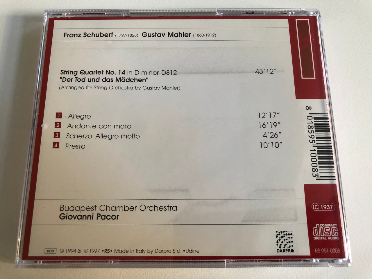 https://cdn10.bigcommerce.com/s-62bdpkt7pb/products/0/images/187696/Franz_Schubert_Gustav_Mahler_Quartetto_in_re_minore_D._810_La_morte_e_la_fanciulla_trascrizione_per_orchestra_darchi_di_Gustav_Mahler_Budapest_Chamber_Orchestra_Giovanni_Pacor_RS_6__25892.1629119514.1280.1280.JPG?c=2&_gl=1*1n5druy*_ga*MjA2NTIxMjE2MC4xNTkwNTEyNTMy*_ga_WS2VZYPC6G*MTYyOTExNTU4Mi4zMy4xLjE2MjkxMTk1MDYuNjA.