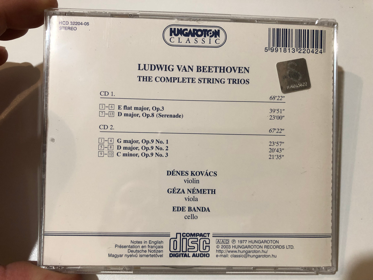 https://cdn10.bigcommerce.com/s-62bdpkt7pb/products/0/images/187825/Beethoven_String_Trios_Complete_Dnes_Kovcs_-_violin_Gza_Nmeth_-_viola_Ede_Banda_-_cello_Hungaroton_Classic_2x_Audio_CD_2003_Stereo_HCD_32204-05_5__63580.1629131027.1280.1280.JPG?c=2&_gl=1*1mhzbw8*_ga*MjA2NTIxMjE2MC4xNTkwNTEyNTMy*_ga_WS2VZYPC6G*MTYyOTExNTU4Mi4zMy4xLjE2MjkxMzA4ODIuNDA.