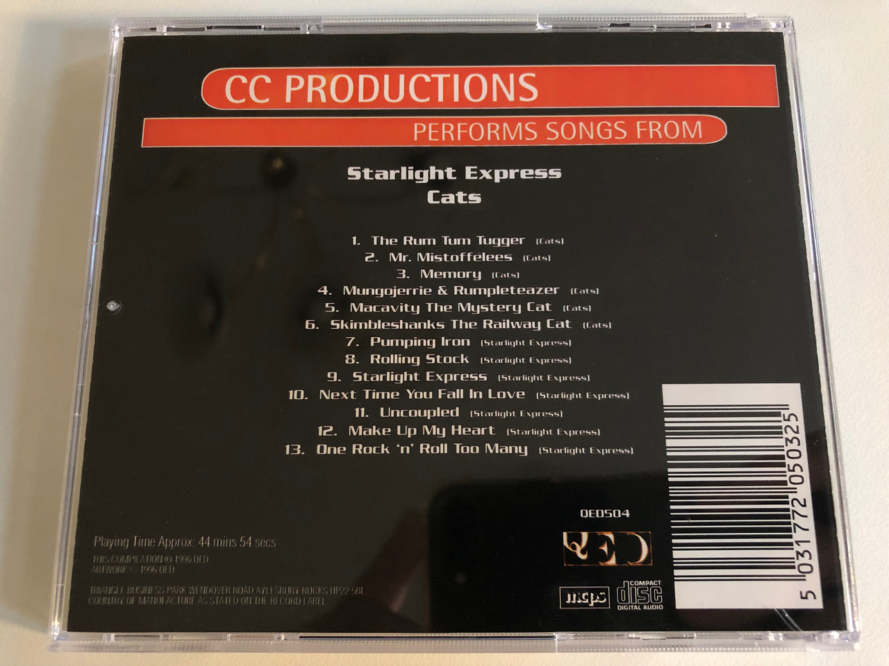 https://cdn10.bigcommerce.com/s-62bdpkt7pb/products/0/images/188198/CC_Productions_Performs_Songs_From_Starlight_Express_Cats_QED_Audio_CD_1996_QED504_4__13063.1629292506.1280.1280.JPG?c=2&_gl=1*1mx3xqs*_ga*MjA2NTIxMjE2MC4xNTkwNTEyNTMy*_ga_WS2VZYPC6G*MTYyOTI4NDcwNS4zOC4xLjE2MjkyOTI0MTMuNTg.