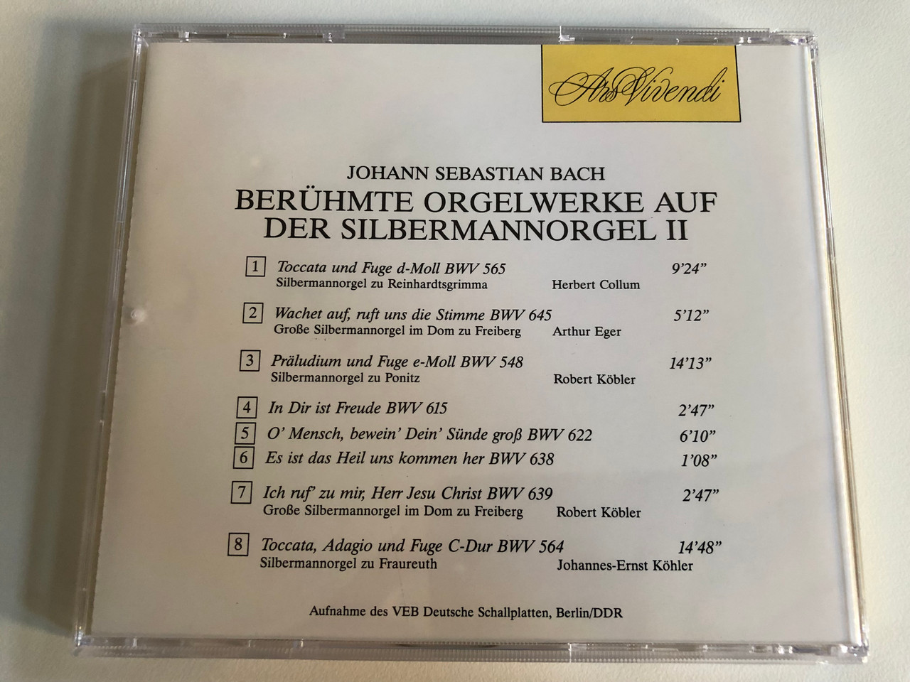 https://cdn10.bigcommerce.com/s-62bdpkt7pb/products/0/images/188296/Johann_Sebastian_Bach_Berhmte_Orgelwerke_Auf_Der_Silbermannorgel_II_Interpreten_Herbert_Collum_Arthur_Eger_Robert_Kbler_Johannes-Ernst_Khler_Ars_Vivendi_Audio_CD_MRC_021_5__53159.1629391352.1280.1280.JPG?c=2&_gl=1*zr4nrh*_ga*MjA2NTIxMjE2MC4xNTkwNTEyNTMy*_ga_WS2VZYPC6G*MTYyOTM4MjA0Mi4zOS4xLjE2MjkzOTE0NDMuNjA.