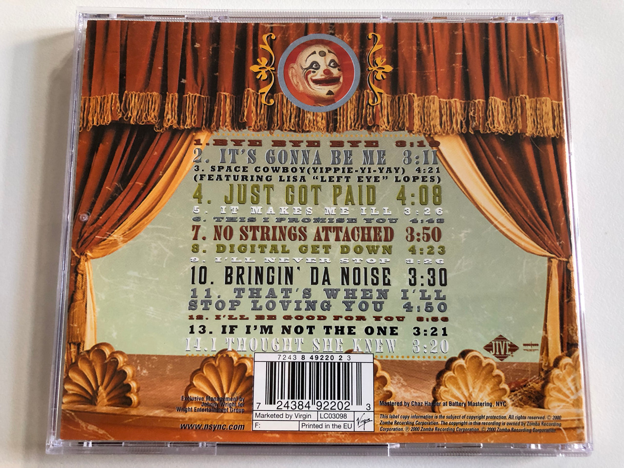 https://cdn10.bigcommerce.com/s-62bdpkt7pb/products/0/images/188520/NSYNC_No_Strings_Attached_Jive_Audio_CD_2000_724384922023_8__21101.1629481647.1280.1280.JPG?c=2&_gl=1*1wh9ozc*_ga*MjA2NTIxMjE2MC4xNTkwNTEyNTMy*_ga_WS2VZYPC6G*MTYyOTQ2MzgxOC40MC4xLjE2Mjk0ODE1MTQuMzk.