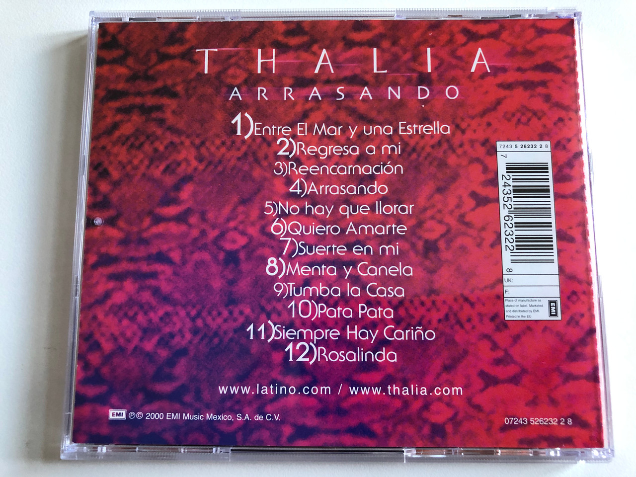 https://cdn10.bigcommerce.com/s-62bdpkt7pb/products/0/images/190759/Thalia_Arrasando_EMI_Audio_CD_2000_724352623228_7__93006.1631125145.1280.1280.JPG?c=2&_gl=1*1uh0w8v*_ga*MjA2NTIxMjE2MC4xNTkwNTEyNTMy*_ga_WS2VZYPC6G*MTYzMTEyMjg2NS43Mi4xLjE2MzExMjQ5NzQuMzA.