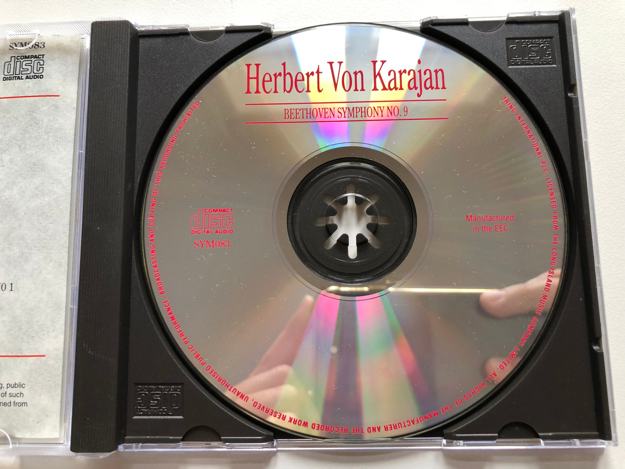Herbert Von Karajan Beethoven #39 s Symphony No 9 in D Minor Opus 125