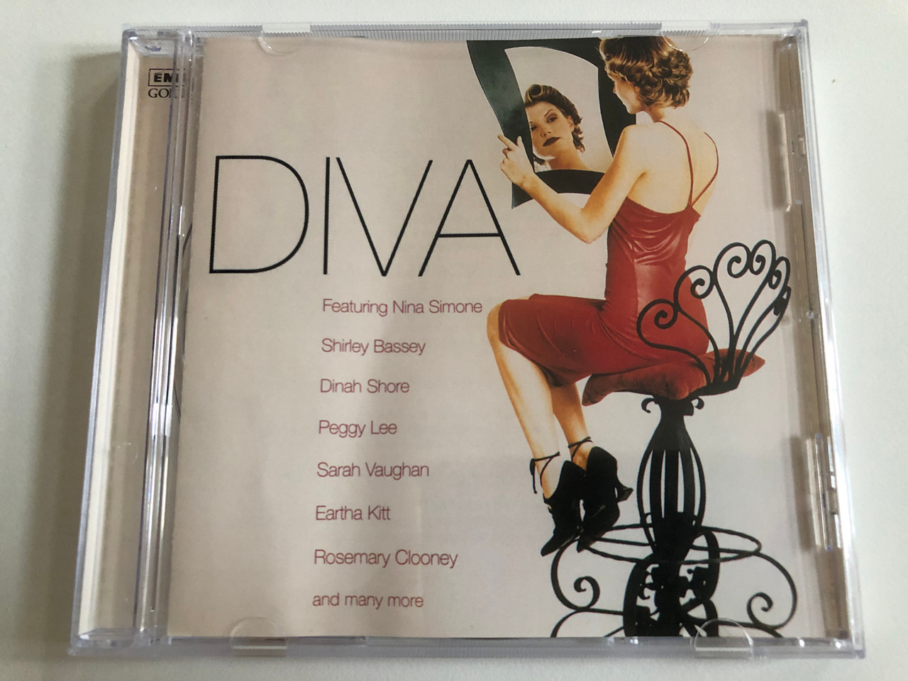https://cdn10.bigcommerce.com/s-62bdpkt7pb/products/0/images/192409/Diva_Featuring_Nina_Simone_Shirley_Bassey_Dinah_Shore_Peggy_Lee_Sarah_Vaughan_Eartha_Kitt_Rosemary_Clooney_and_many_more_EMI_Gold_Audio_CD_1998_724349358423_1__10929.1632287603.1280.1280.JPG?c=2&_gl=1*1xwtxsj*_ga*MjA2NTIxMjE2MC4xNTkwNTEyNTMy*_ga_WS2VZYPC6G*MTYzMjI4NzA1MS45NS4xLjE2MzIyODczODkuMTg.