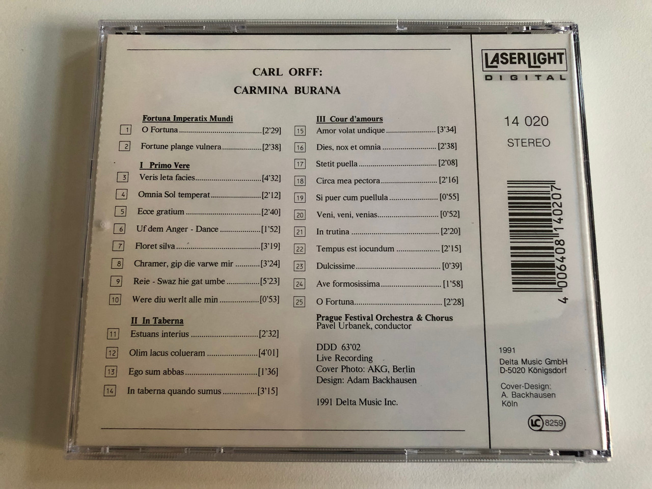 https://cdn10.bigcommerce.com/s-62bdpkt7pb/products/0/images/192624/Carl_Orff_-_Carmina_Burana_Prague_Festival_Orchestra_Chorus_Pavel_Urbanek_LaserLight_Digital_Audio_CD_1991_Stereo_14_020_4__03753.1632385053.1280.1280.JPG?c=2&_gl=1*914u4o*_ga*MjA2NTIxMjE2MC4xNTkwNTEyNTMy*_ga_WS2VZYPC6G*MTYzMjM3OTQ5Ni45Ni4xLjE2MzIzODQ3NTYuNTE.