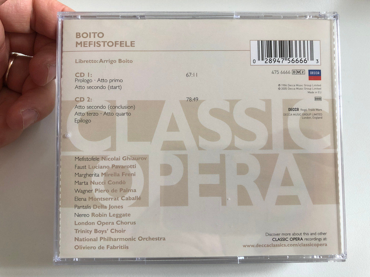 https://cdn10.bigcommerce.com/s-62bdpkt7pb/products/0/images/192690/Boito_Mefistofele_Ghiaurov_Pavarotti_Freni_Caball_National_Philharmonic_Orchestra_Oliviero_De_Fabritiis_Classic_Opera_Decca_2x_Audio_CD_2005_475_6666_2__76904.1632395603.1280.1280.JPG?c=2&_gl=1*xikpac*_ga*MjA2NTIxMjE2MC4xNTkwNTEyNTMy*_ga_WS2VZYPC6G*MTYzMjM3OTQ5Ni45Ni4xLjE2MzIzOTU2MTIuNjA.