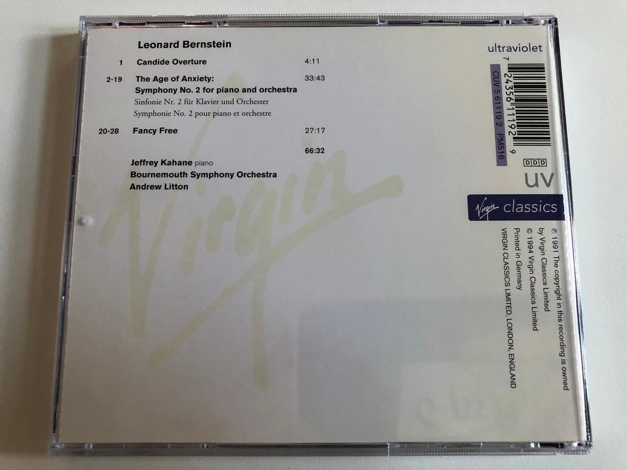 https://cdn10.bigcommerce.com/s-62bdpkt7pb/products/0/images/193880/Fancy_Free_The_Age_Of_Anxiety_Candide_Overture_-_Bernstein_Jeffrey_Kahane_Bournemouth_Symphony_Orchestra_Andrew_Litton_Ultraviolet_Virgin_Classics_Audio_CD_1998_724356111929_4__89665.1633109904.1280.1280.JPG?c=2&_gl=1*2cmq2*_ga*MjA2NTIxMjE2MC4xNTkwNTEyNTMy*_ga_WS2VZYPC6G*MTYzMzA5ODY0Mi4xMTAuMS4xNjMzMTA5NTkyLjYw