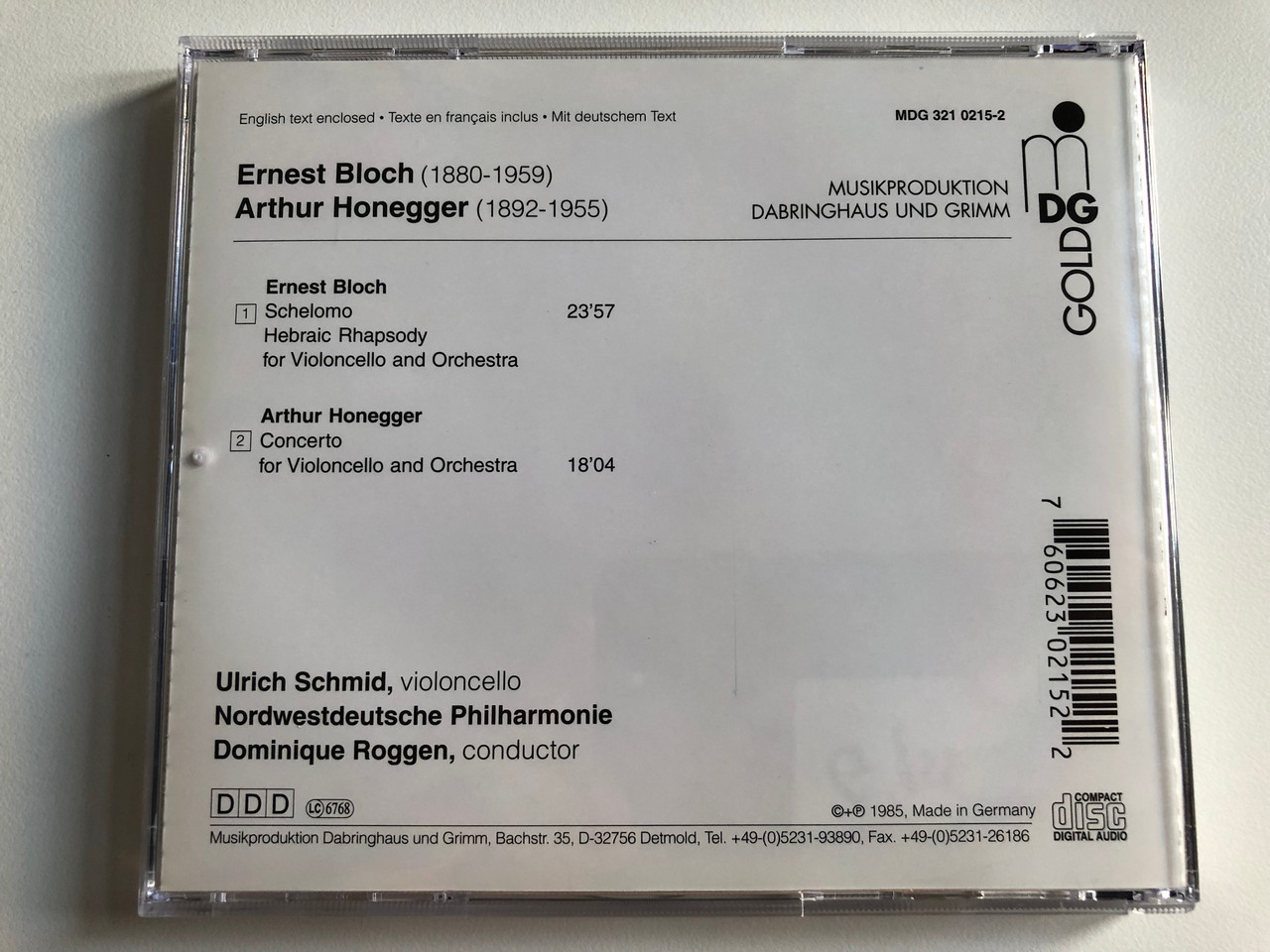 https://cdn10.bigcommerce.com/s-62bdpkt7pb/products/0/images/194165/Ernest_Bloch_Schelomo_Arthur_Honegger_Concerto_For_Violoncello_And_Orchestra_Ulrich_Schmid_violoncello_Nordwestdeutsche_Philharmonie_Dominique_Roggen_conductor_MDG_Audio_CD_1985_MD__65694.1633421474.1280.1280.JPG?c=2&_gl=1*qou40k*_ga*MjA2NTIxMjE2MC4xNTkwNTEyNTMy*_ga_WS2VZYPC6G*MTYzMzQxMjA1Ny4xMTQuMS4xNjMzNDIxMjM3LjYw