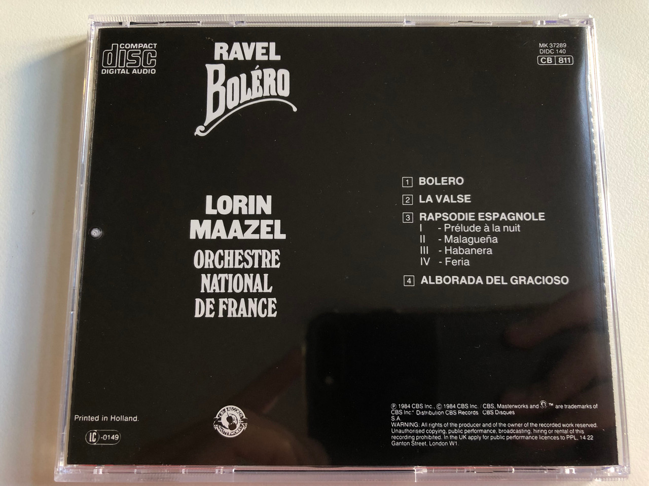 https://cdn10.bigcommerce.com/s-62bdpkt7pb/products/0/images/195636/Ravel_Bolro_-_La_valse_Rapsodie_Espagnole_Alborada_Del_Gracioso_Lorin_Maazel_Orchestre_National_De_France_CBS_Masterworks_Audio_CD_Stereo_MK_37289_7__05334.1634187366.1280.1280.JPG?c=2&_gl=1*15mkk5e*_ga*MjA2NTIxMjE2MC4xNTkwNTEyNTMy*_ga_WS2VZYPC6G*MTYzNDE4MzI0OC4xMjYuMS4xNjM0MTg3MTgzLjIy