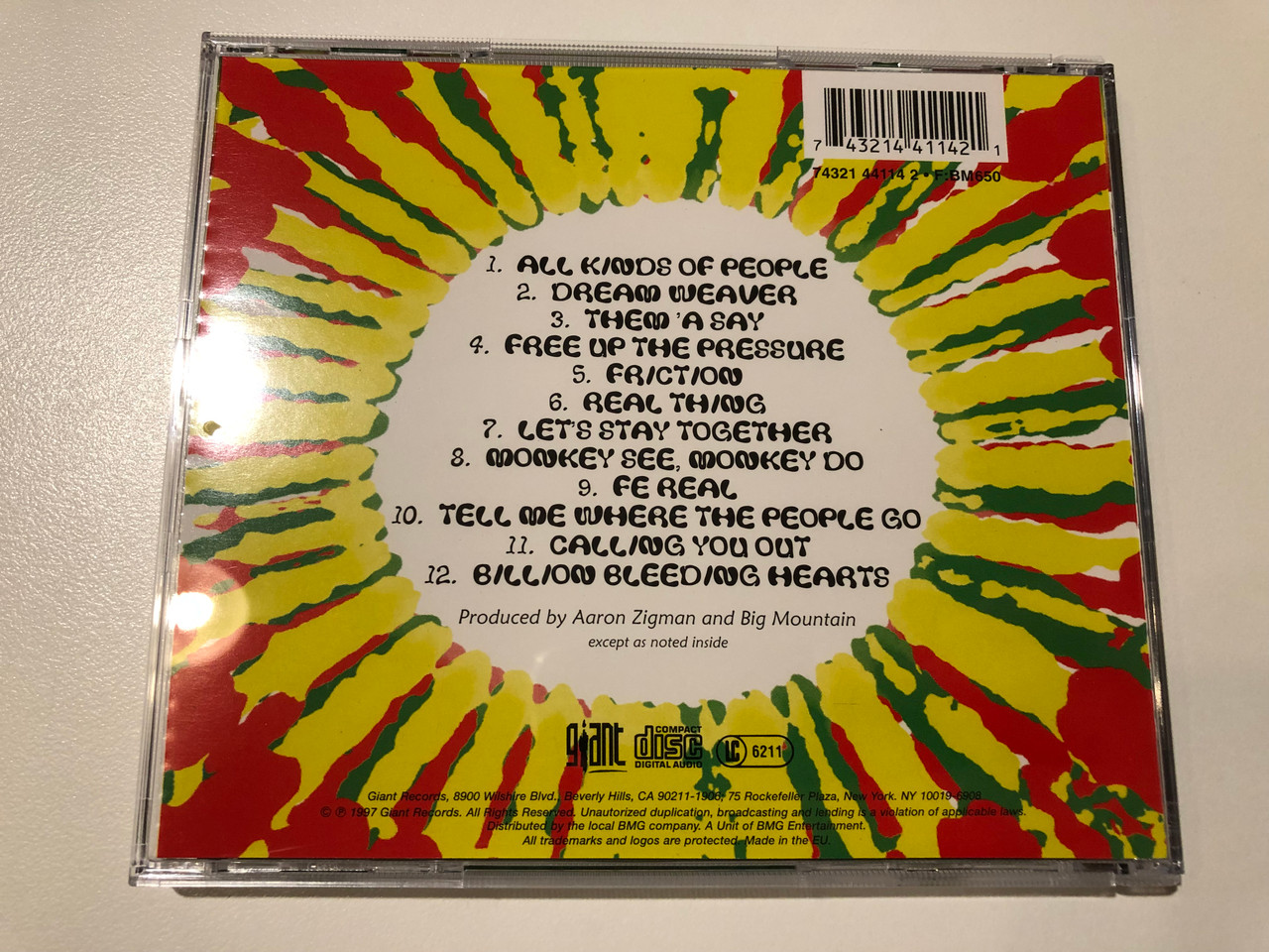 https://cdn10.bigcommerce.com/s-62bdpkt7pb/products/0/images/196955/Big_Mountain_Free_Up_Giant_Records_Audio_CD_1997_74321_44114_2_2__93660.1635228267.1280.1280.JPG?c=2&_gl=1*1bpzppu*_ga*MjA2NTIxMjE2MC4xNTkwNTEyNTMy*_ga_WS2VZYPC6G*MTYzNTIyNDk1Ni4xNDEuMS4xNjM1MjI4MTgxLjUx
