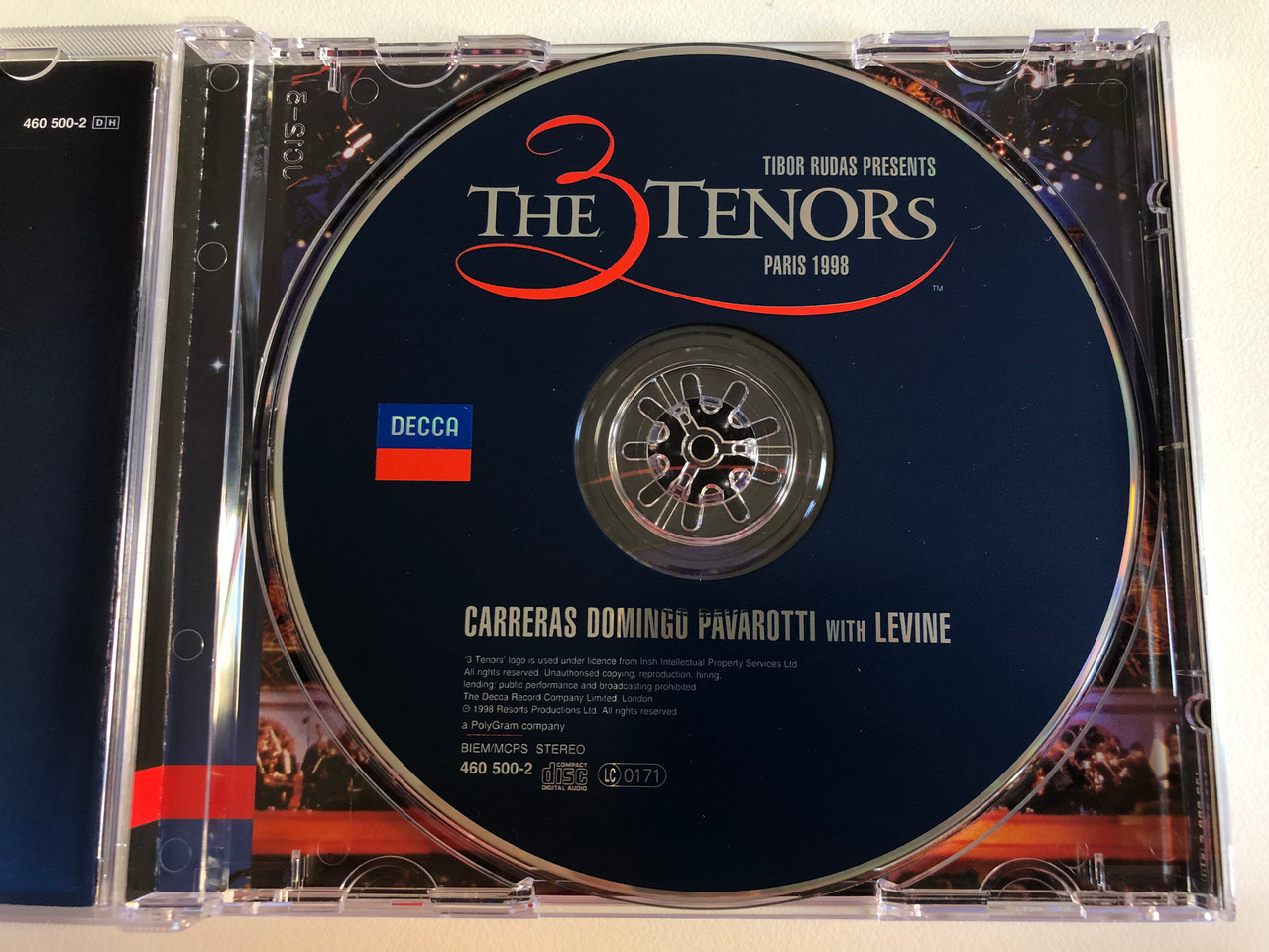 https://cdn10.bigcommerce.com/s-62bdpkt7pb/products/0/images/197582/Carreras_Domingo_Pavarotti_With_Levine_The_3_Tenors_In_Paris_1998_Tibor_Rudas_Presents_The_Concert_Of_The_Century_Recorded_Live_Decca_Audio_CD_1998_Stereo_460_500-2_3__58972.1635517039.1280.1280.JPG?c=2&_gl=1*mdbu8a*_ga*MjA2NTIxMjE2MC4xNTkwNTEyNTMy*_ga_WS2VZYPC6G*MTYzNTUxMzc1NC4xNDcuMS4xNjM1NTE2NzQzLjQ0