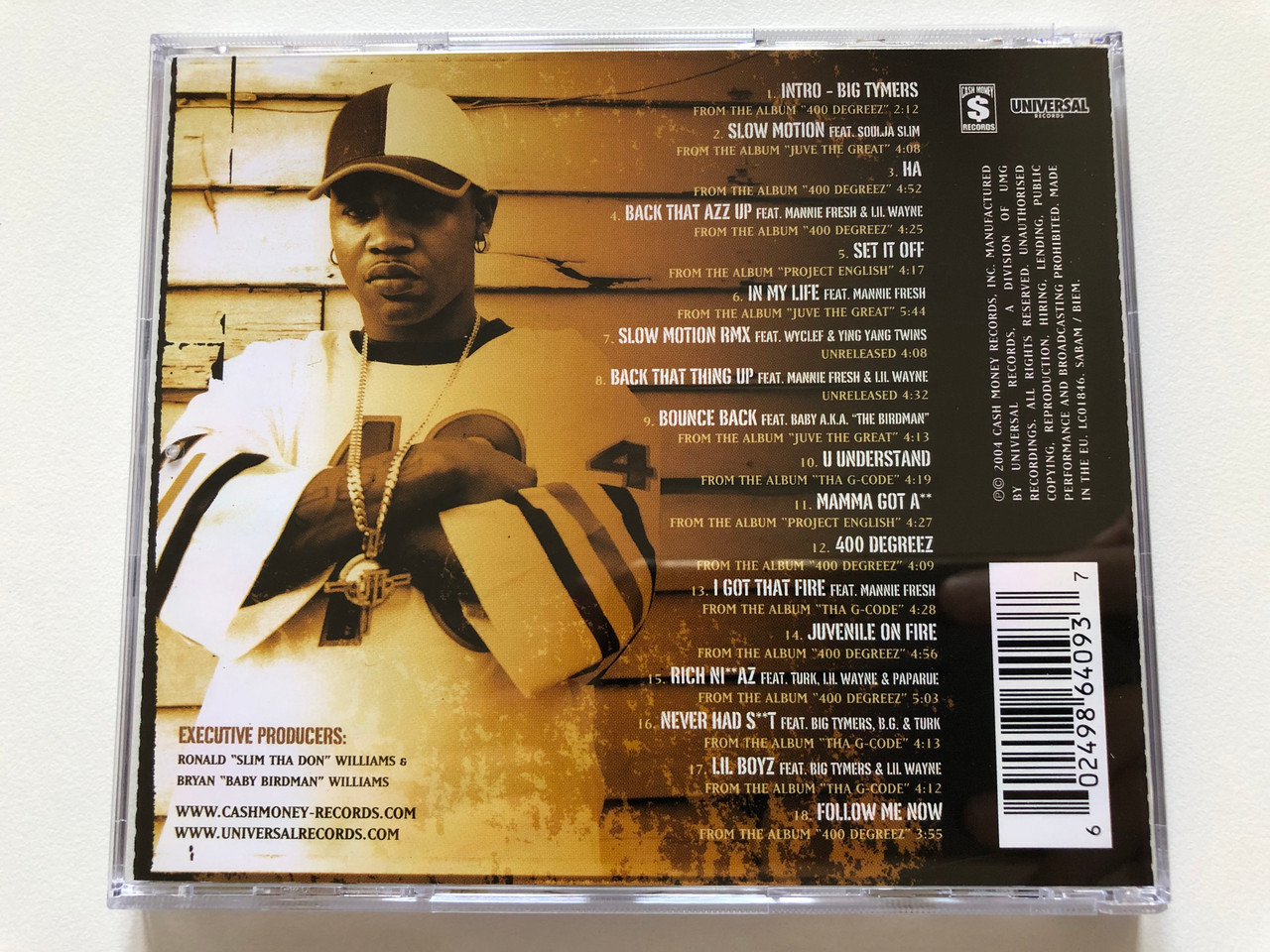 Juvenile – The Greatest Hits / Cash Money Records Audio CD 2004 / ...