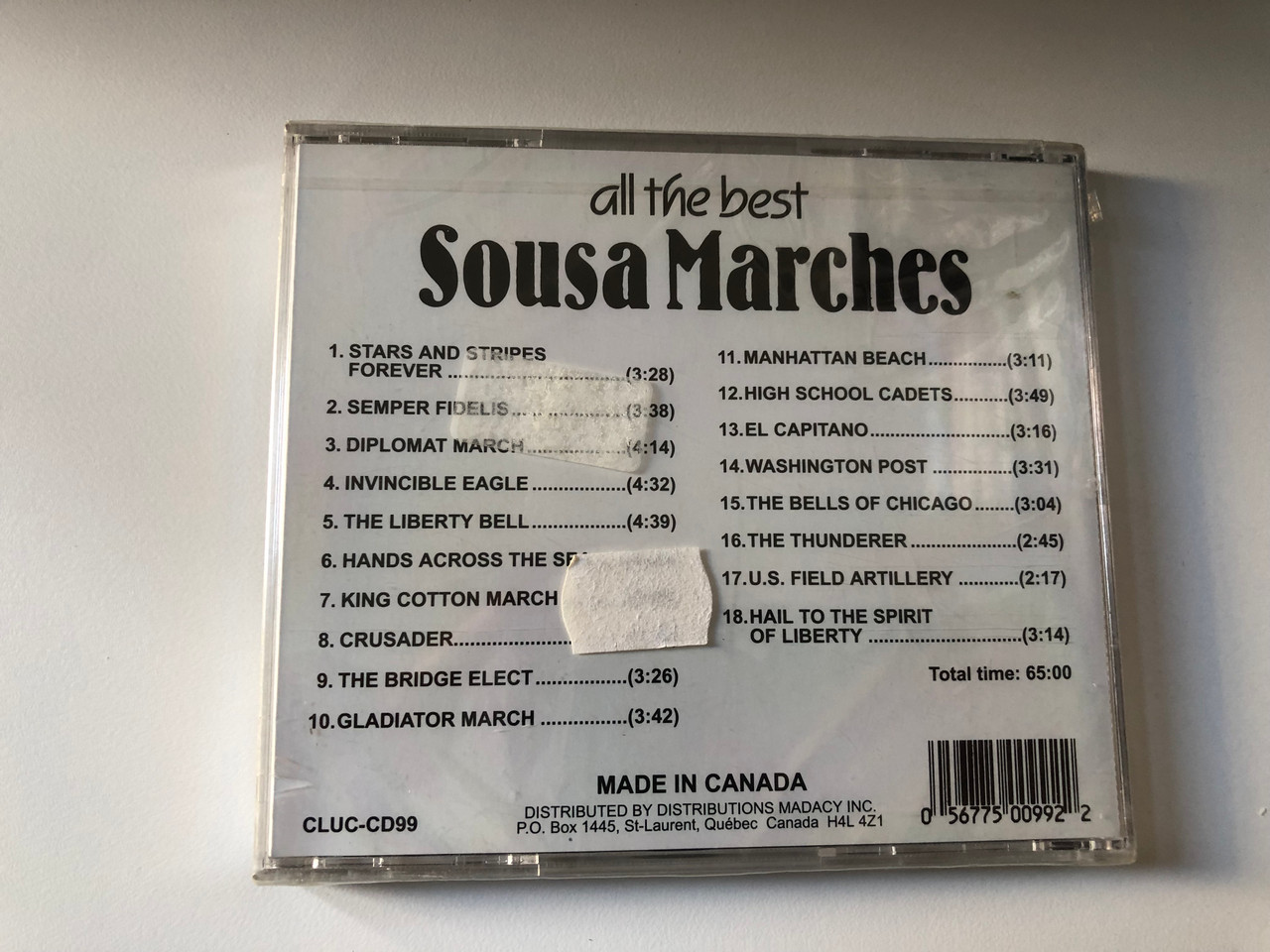 https://cdn10.bigcommerce.com/s-62bdpkt7pb/products/0/images/200679/All_The_Best_Sousa_Marches_-_18_Great_Marches_Madacy_Audio_CD_Stereo_CLUC-CD99_2__99189.1638189393.1280.1280.JPG?c=2&_gl=1*m8so0z*_ga*MjA2NTIxMjE2MC4xNTkwNTEyNTMy*_ga_WS2VZYPC6G*MTYzODE3MTM4NC4xOTMuMS4xNjM4MTg5MjIyLjYw