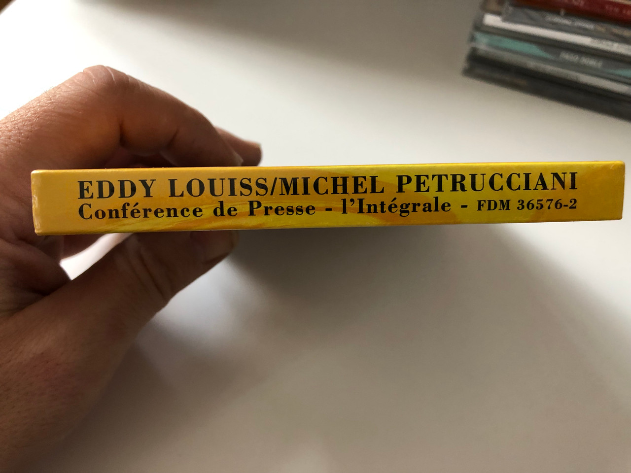 Conférence De Presse... L'Intégrale - Eddy Louiss & Michel Petrucciani ...