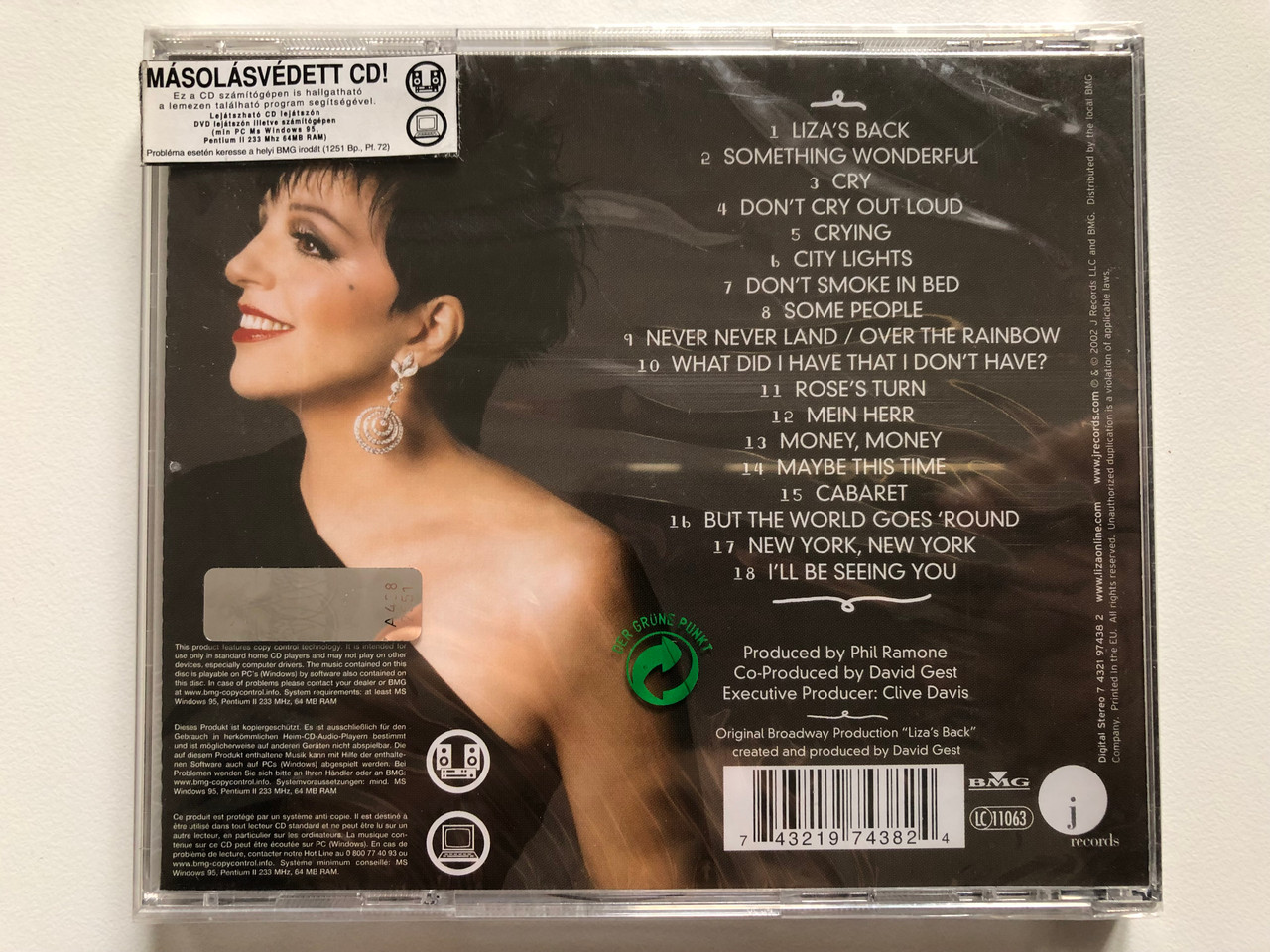 https://cdn10.bigcommerce.com/s-62bdpkt7pb/products/0/images/201781/Liza_Minnelli_Lizas_Back_J_Records_Audio_CD_2002_7_4321_97438_2_2__36485.1639554514.1280.1280.JPG?c=2&_gl=1*17nfe8s*_ga*MjA2NTIxMjE2MC4xNTkwNTEyNTMy*_ga_WS2VZYPC6G*MTYzOTU1MjAyMC4yMTcuMS4xNjM5NTU0MDQ4LjMy