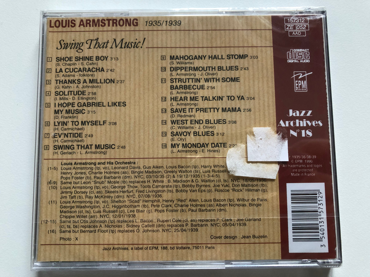 https://cdn10.bigcommerce.com/s-62bdpkt7pb/products/0/images/201814/Louis_Armstrong_1935-1939_Swing_That_Music_Jazz_Archives_N_18_EPM_Audio_CD_1990_157312_2__09854.1639562830.1280.1280.JPG?c=2&_gl=1*1m235u8*_ga*MjA2NTIxMjE2MC4xNTkwNTEyNTMy*_ga_WS2VZYPC6G*MTYzOTU1MjAyMC4yMTcuMS4xNjM5NTYyNjk2LjE2