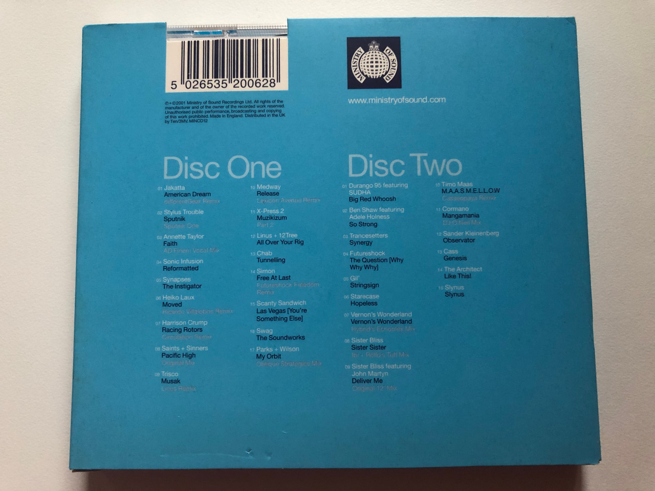 https://cdn10.bigcommerce.com/s-62bdpkt7pb/products/0/images/202404/Headliners_02_-_Sister_Bliss_Ministry_Of_Sound_Audio_CD_2001_MINCD12_2__79755.1640078852.1280.1280.JPG?c=2&_gl=1*maalqm*_ga*MjA2NTIxMjE2MC4xNTkwNTEyNTMy*_ga_WS2VZYPC6G*MTY0MDA2ODkyOS4yMjUuMS4xNjQwMDc4NjkyLjU3