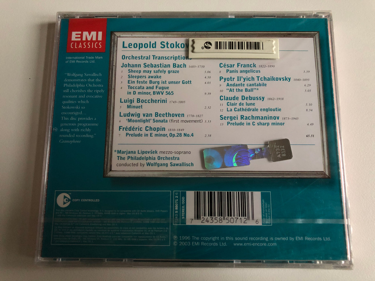 https://cdn10.bigcommerce.com/s-62bdpkt7pb/products/0/images/202957/Stokowski_-_Transcriptions_-_Bach_Beethoven_Boccherini_Chopin_Debussy_Franck_Rachmaninov_Tchaikovsky_Marjana_Lipovek_The_Philadelphia_Orchestra_Wolfgang_Sawallisch_EMI_Classics___21644.1640361824.1280.1280.JPG?c=2&_gl=1*9abkjr*_ga*MjA2NTIxMjE2MC4xNTkwNTEyNTMy*_ga_WS2VZYPC6G*MTY0MDM1OTE0NS4yMzQuMS4xNjQwMzU5NTU3LjYw