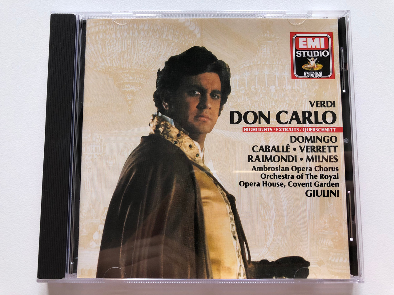 https://cdn10.bigcommerce.com/s-62bdpkt7pb/products/0/images/203426/Verdi_-_Don_Carlos_Highlights_Domingo_Caball_Verrett_Raimondi_Milnes_Ambrosian_Opera_Chorus_Orchestra_Of_The_Royal_Opera_House_Covent_Garden_Giulini_EMI_Audio_CD_1989_Stereo_CDM_1__20089.1640793471.1280.1280.JPG?c=2&_gl=1*y9wibo*_ga*MjA2NTIxMjE2MC4xNTkwNTEyNTMy*_ga_WS2VZYPC6G*MTY0MDc4NDQ2Mi4yMzguMS4xNjQwNzkzMjk2LjU4