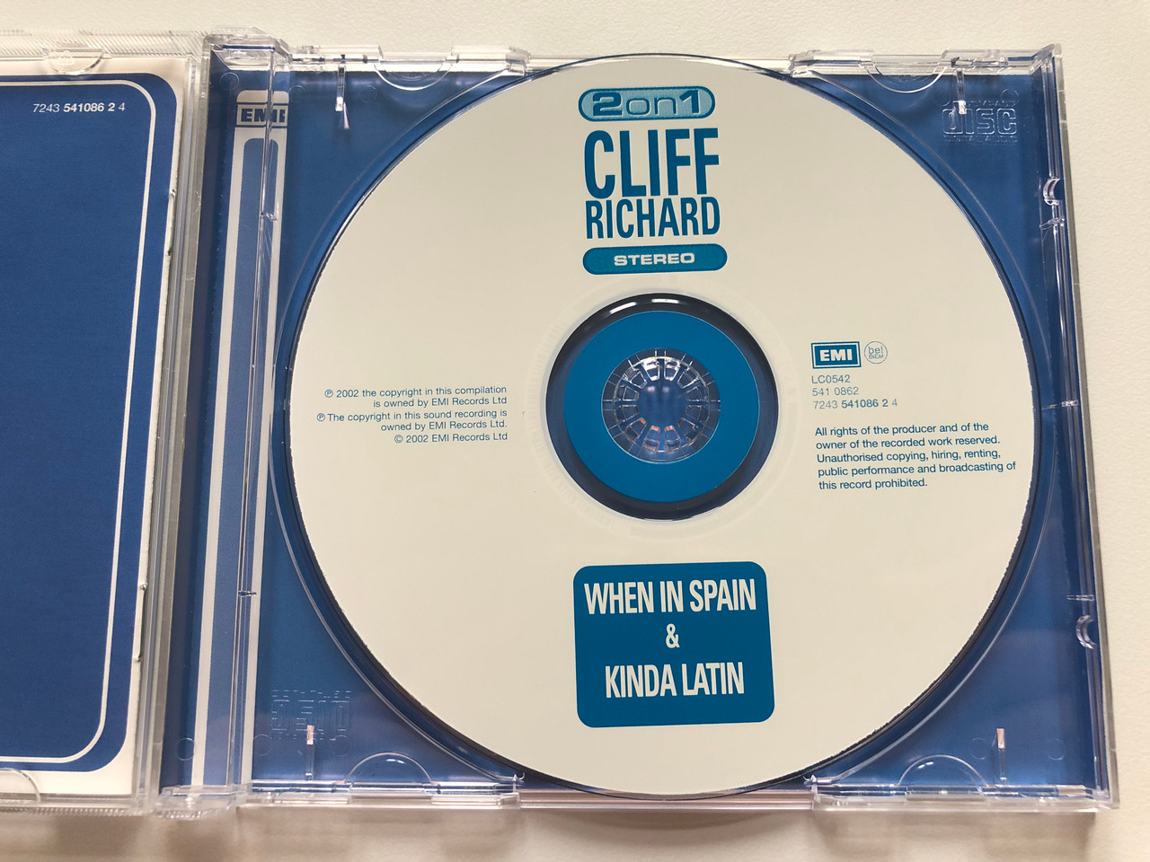https://cdn10.bigcommerce.com/s-62bdpkt7pb/products/0/images/203429/Cliff_Richard_2on1_-_When_In_Spain_Kinda_Latin_EMI_Audio_CD_2002_Stereo_724354108624_3__89538.1640793708.1280.1280.JPG?c=2&_gl=1*l82ybo*_ga*MjA2NTIxMjE2MC4xNTkwNTEyNTMy*_ga_WS2VZYPC6G*MTY0MDc4NDQ2Mi4yMzguMS4xNjQwNzkzNTc3LjQ0