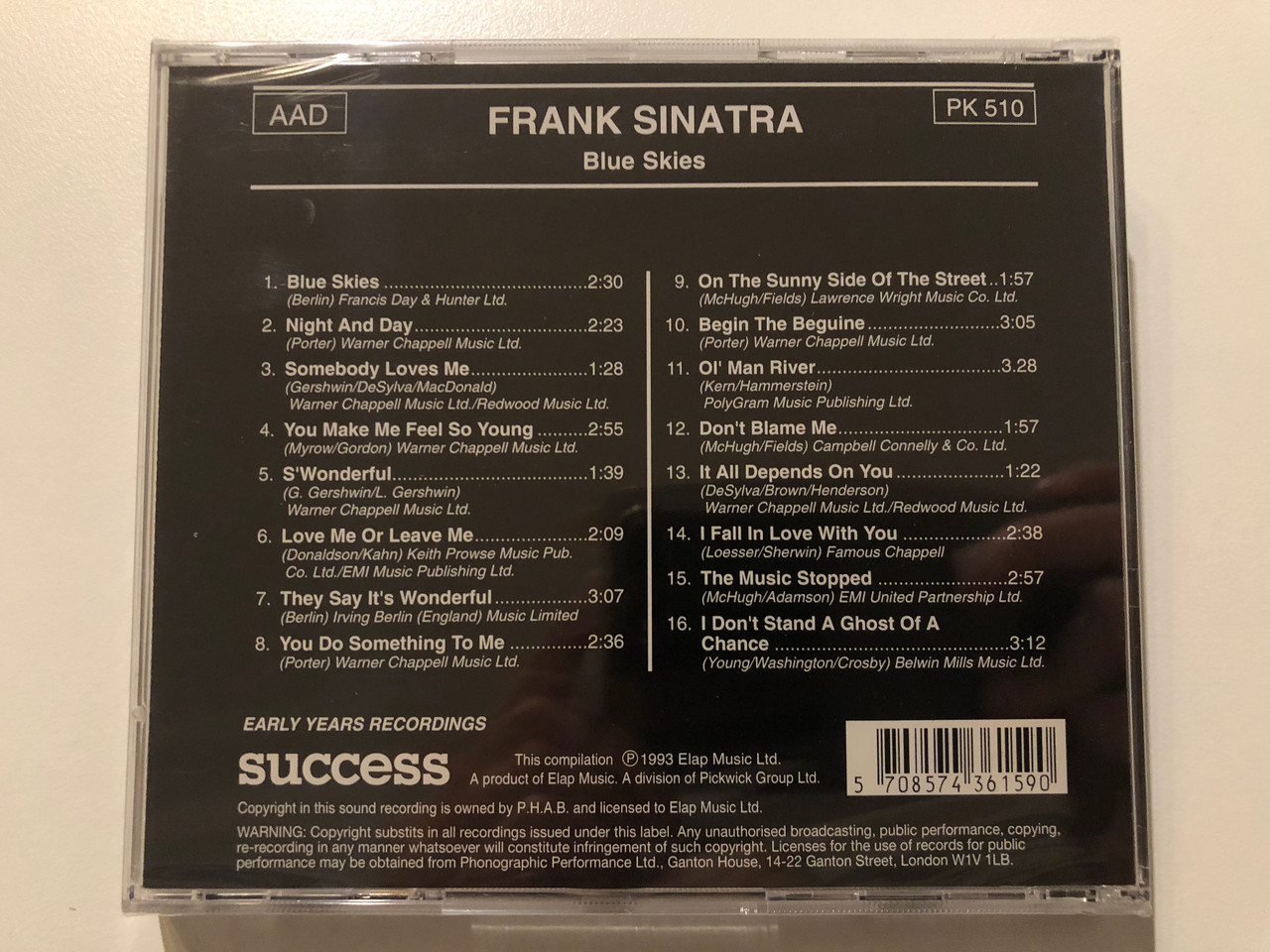 https://cdn10.bigcommerce.com/s-62bdpkt7pb/products/0/images/204033/Frank_Sinatra_Blue_Skies_On_The_Sunny_Side_Of_The_Street_You_Make_Me_Feel_So_Young_Night_And_Day_Ol_Man_River_and_many_more_Success_Audio_CD_1993_16159_CD_2__10083.1641196354.1280.1280.JPG?c=2&_gl=1*1yajn34*_ga*MjA2NTIxMjE2MC4xNTkwNTEyNTMy*_ga_WS2VZYPC6G*MTY0MTE5NDMxMi4yNDQuMS4xNjQxMTk2MTQzLjQ5