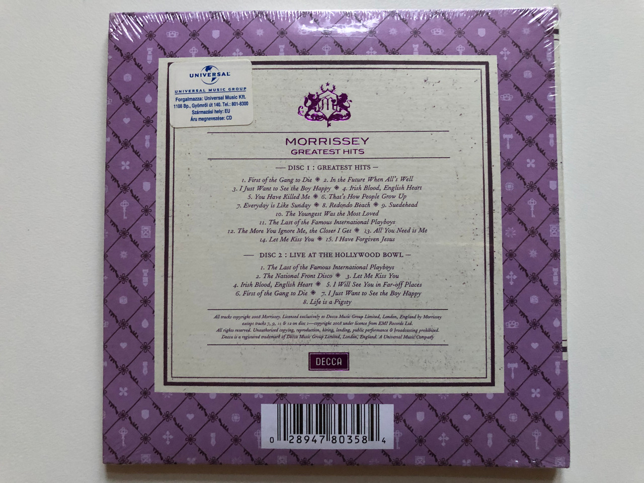 https://cdn10.bigcommerce.com/s-62bdpkt7pb/products/0/images/204516/Morrissey_Greatest_Hits_Includes_2_Brand_Songs_Thats_How_People_Grow_Up_All_You_Need_Is_Me_also_featuring_ltd._edition_Live_At_The_Hollywood_Bowl_Disc_Decca_2x_Audio_CD_SKL60__03359.1641367199.1280.1280.JPG?c=2&_gl=1*ozf4kd*_ga*MjA2NTIxMjE2MC4xNTkwNTEyNTMy*_ga_WS2VZYPC6G*MTY0MTM1OTgzNy4yNDcuMS4xNjQxMzY3MDA0LjM5