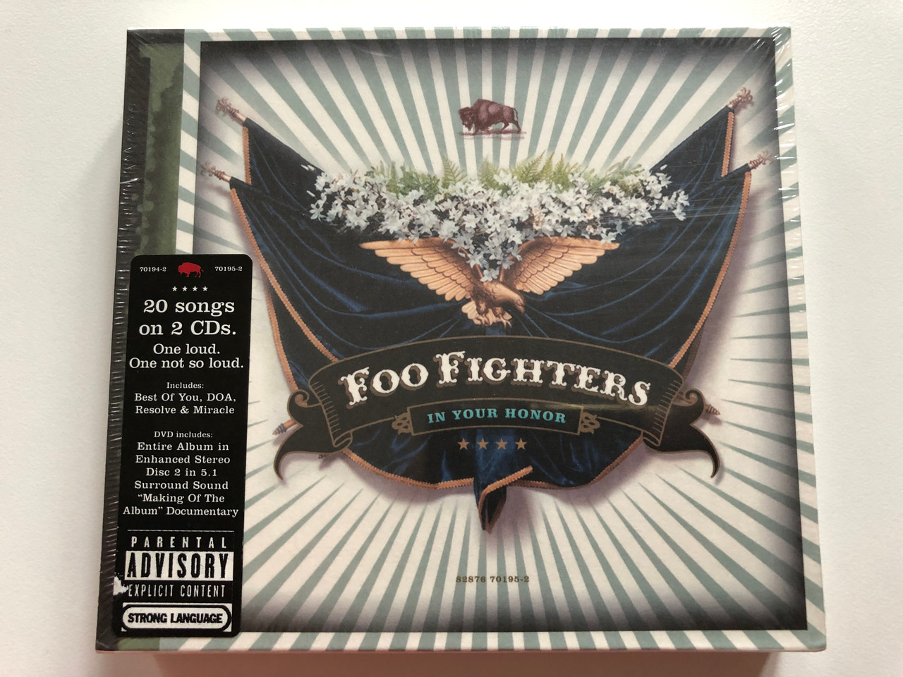https://cdn10.bigcommerce.com/s-62bdpkt7pb/products/0/images/207601/Foo_Fighters_In_Your_Honor_20_songs_on_2_CDs._One_loud._One_not_so_loud._Includes_Best_Of_You_DOA_Resolve_Miracle._DVD_Includes_Entire_Album_in_Enhanced_Stereo_Disc_2_RCA_2x_Audio_CD_1__95733.1642408050.1280.1280.JPG?c=2&_gl=1*1nhj1bg*_ga*MjA2NTIxMjE2MC4xNTkwNTEyNTMy*_ga_WS2VZYPC6G*MTY0MjQwMzU5OS4yNjQuMS4xNjQyNDA4MDI2LjYw