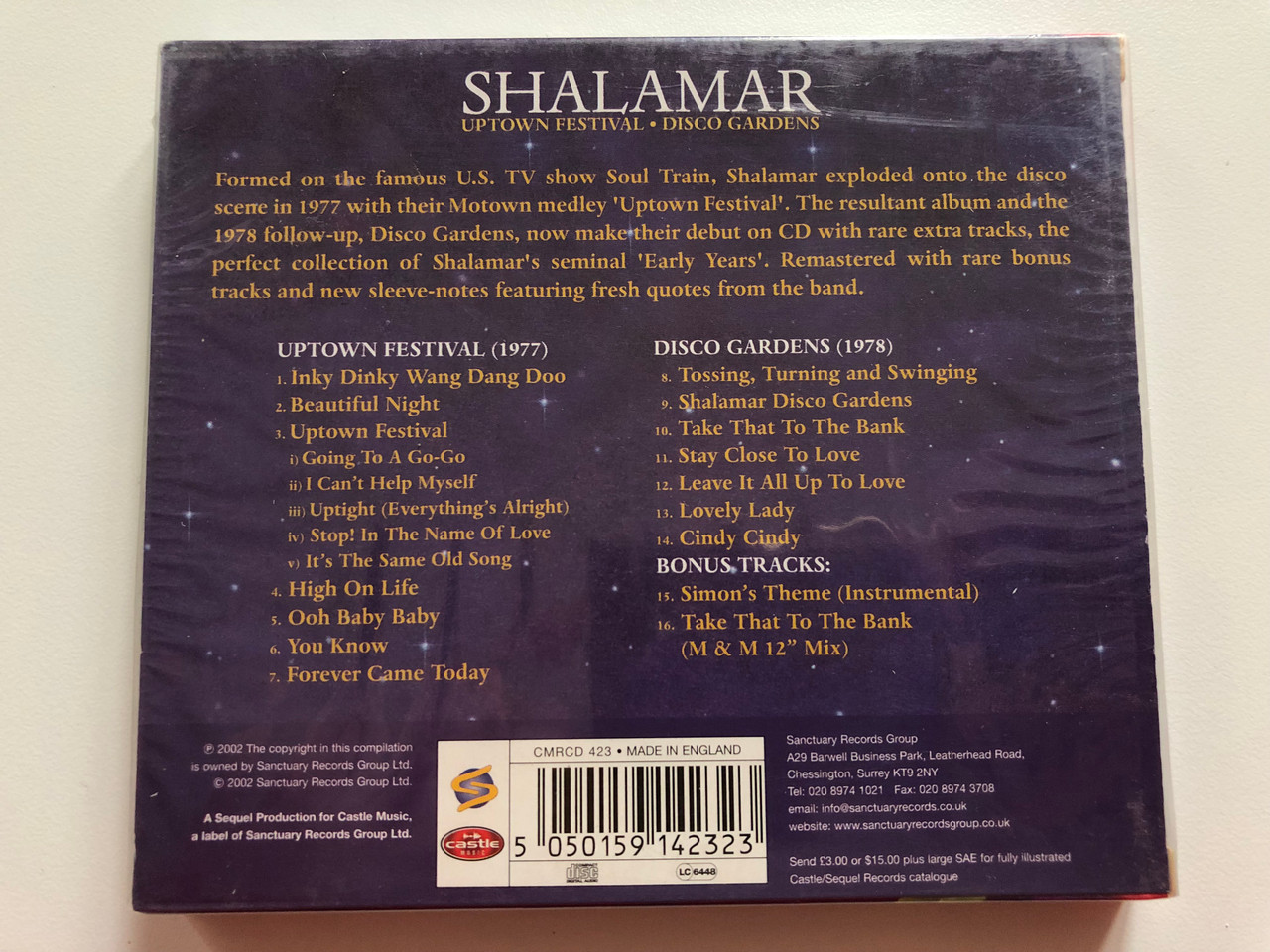 https://cdn10.bigcommerce.com/s-62bdpkt7pb/products/0/images/207941/Shalamar_Uptown_Festival_Disco_Gardens_Sound_Of_Los_Angeles_Records_Solar_Castle_Music_Audio_CD_2002_CMRCD423_2__78551.1642574562.1280.1280.JPG?c=2&_gl=1*1cscyhk*_ga*MjA2NTIxMjE2MC4xNTkwNTEyNTMy*_ga_WS2VZYPC6G*MTY0MjU2ODQxNC4yNjYuMS4xNjQyNTc0MjUzLjMw