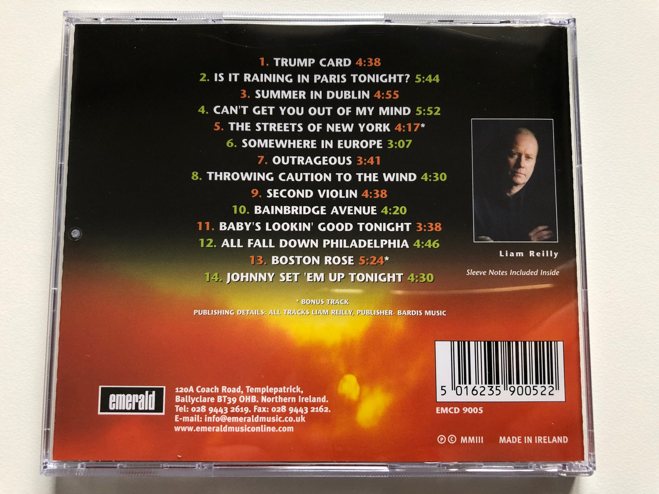 https://cdn10.bigcommerce.com/s-62bdpkt7pb/products/0/images/208634/Greatest_Hits_Of_Bagatelle_Sung_By_Liam_Reilly_Including_Trump_Card_Summer_In_Dublin_Second_Violin_Plus_2_Bonus_Tracks_and_many_more..._Emerald_Audio_CD_EMCD_9005_5__82581.1643048425.1280.1280.JPG?c=2&_gl=1*1vdh745*_ga*MjA2NTIxMjE2MC4xNTkwNTEyNTMy*_ga_WS2VZYPC6G*MTY0MzAzMjA3MC4yNzEuMS4xNjQzMDQ3OTg3LjU2