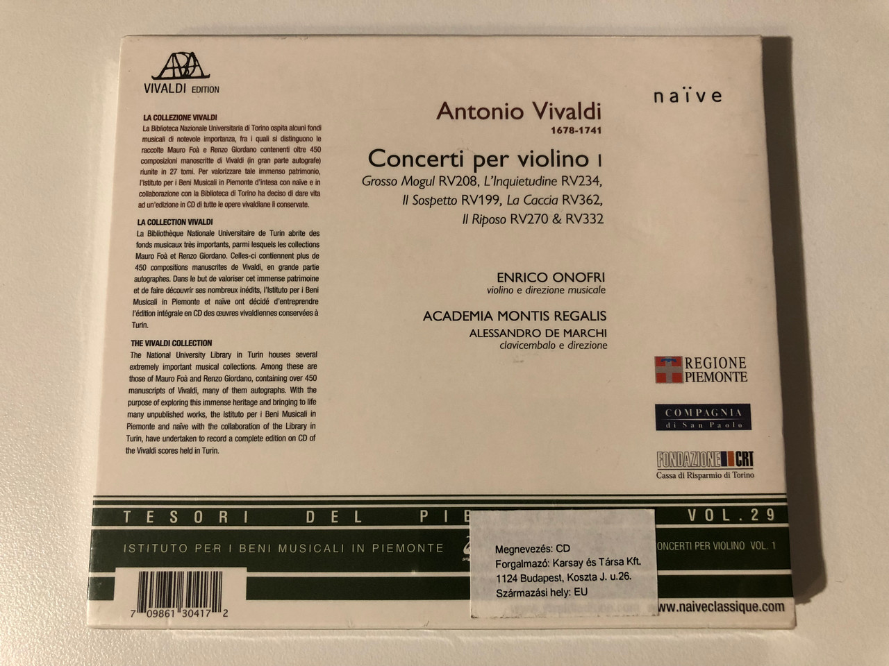 https://cdn10.bigcommerce.com/s-62bdpkt7pb/products/0/images/209257/Vivaldi_-_Concerti_per_violino_La_caccia_Enrico_Onofri_Academia_Montis_Regalis_Nave_Audio_CD_OP_30417_2__69692.1643219411.1280.1280.JPG?c=2&_gl=1*119lb8o*_ga*MjA2NTIxMjE2MC4xNTkwNTEyNTMy*_ga_WS2VZYPC6G*MTY0MzIwOTQ0MC4yNzMuMS4xNjQzMjE5MTcxLjQ2