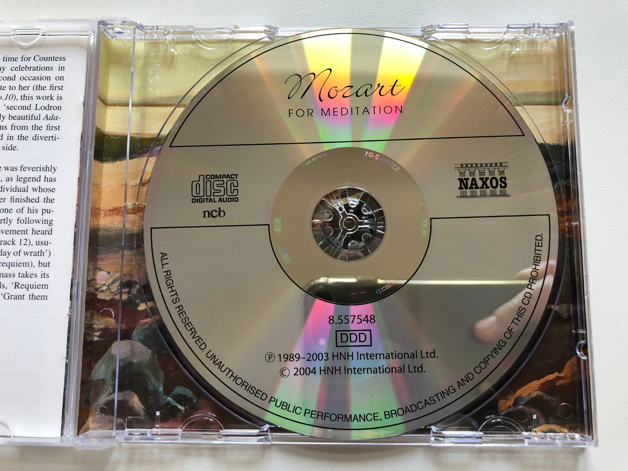 https://cdn10.bigcommerce.com/s-62bdpkt7pb/products/0/images/210717/Mozart_For_Meditation_Naxos_Audio_CD_2004_8_3__88111.1643695120.1280.1280.JPG?c=2&_gl=1*1yc7jkz*_ga*MjA2NTIxMjE2MC4xNTkwNTEyNTMy*_ga_WS2VZYPC6G*MTY0MzY5MjIzNi4yODEuMS4xNjQzNjk1MDAzLjU0