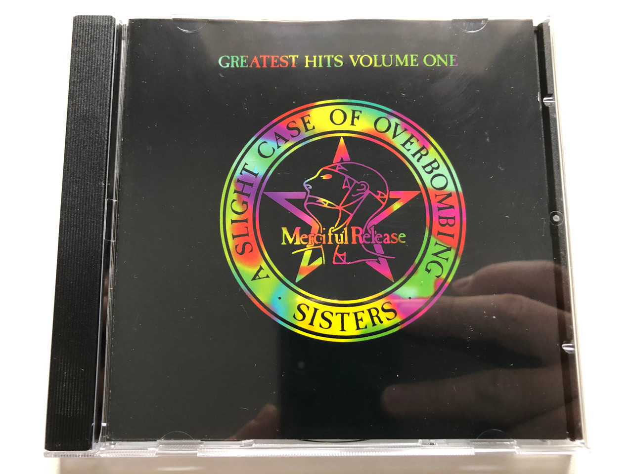 https://cdn10.bigcommerce.com/s-62bdpkt7pb/products/0/images/213008/Greatest_Hits_Volume_One_-_A_Slight_Case_Of_Overbombing_-_Sisters_Merciful_Release_Audio_CD_1993_4509-93579-2_1__26230.1644821410.1280.1280.JPG?c=2&_gl=1*1px1oib*_ga*MjA2NTIxMjE2MC4xNTkwNTEyNTMy*_ga_WS2VZYPC6G*MTY0NDgxNTg1OC4yODUuMS4xNjQ0ODIxMjI2Ljg.