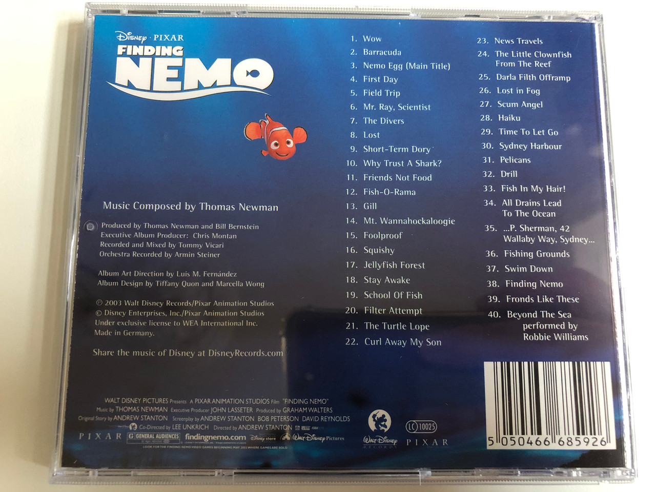 https://cdn10.bigcommerce.com/s-62bdpkt7pb/products/0/images/213980/Finding_Nemo_An_Original_Soundtrack_-_Music_By_Thomas_Newman_Includes_Beyond_The_Sea_by_Robbie_Williams_Walt_Disney_Records_Audio_CD_2003_5050466-6859-2-6_2__61647.1645552346.1280.1280.JPG?c=2&_gl=1*16ez731*_ga*MjA2NTIxMjE2MC4xNTkwNTEyNTMy*_ga_WS2VZYPC6G*MTY0NTU0MjQxOC4yOTcuMS4xNjQ1NTUyMjA0LjI3
