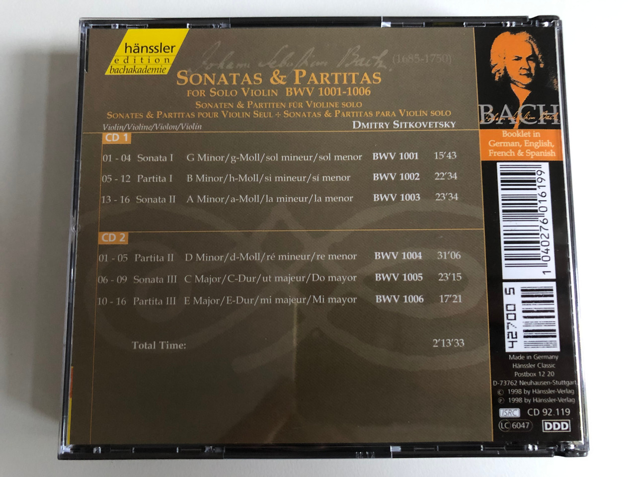 https://cdn10.bigcommerce.com/s-62bdpkt7pb/products/0/images/214690/Johann_Sebastian_Bach_-_Sonatas_Partitas_For_Solo_Violin_BWV_1001-1006_Dmitry_Sitkovetsky_-_violin_Hnssler_Edition_Bachakademie_2x_Audio_CD_1998_CD_92_2__61170.1646159355.1280.1280.JPG?c=2&_gl=1*1xo61g6*_ga*MjA2NTIxMjE2MC4xNTkwNTEyNTMy*_ga_WS2VZYPC6G*MTY0NjE0NTkwOC4zMDYuMS4xNjQ2MTU5MzIzLjYw