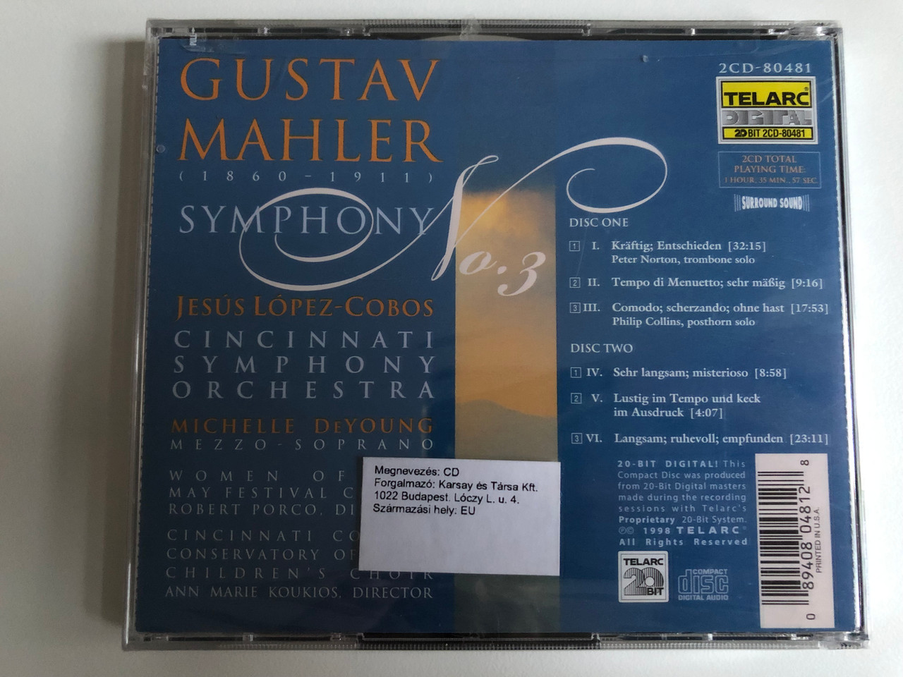 https://cdn10.bigcommerce.com/s-62bdpkt7pb/products/0/images/214708/Mahler_-_Symphony_No._3_Jess_Lpez-Cobos_Cincinnati_Symphony_Orchestra_Michelle_DeYoung_-_mezzo-soprano_Telarc_2x_Audio_CD_1998_2CD-80481_2__60989.1646193065.1280.1280.JPG?c=2&_gl=1*1xnqzlb*_ga*MjA2NTIxMjE2MC4xNTkwNTEyNTMy*_ga_WS2VZYPC6G*MTY0NjE5Mjg1NC4zMDcuMC4xNjQ2MTkyODU0LjYw