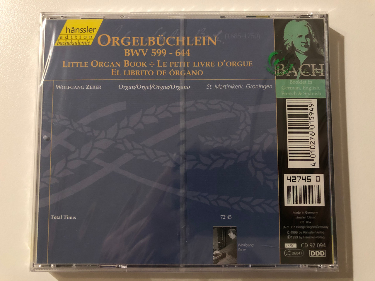 https://cdn10.bigcommerce.com/s-62bdpkt7pb/products/0/images/215464/Johann_Sebastian_Bach_-_Organ_Works_-_Orgelbchlein_BWV_599_-_644_Wolfgang_Zerer_-_organ_Hnssler_Edition_Bachakademie_Audio_CD_1999_CD_92_2__89606.1646715416.1280.1280.JPG?c=2&_gl=1*bavz9l*_ga*MjA2NTIxMjE2MC4xNTkwNTEyNTMy*_ga_WS2VZYPC6G*MTY0NjcxMjI0NS4zMTMuMS4xNjQ2NzE1MjU0LjQ4