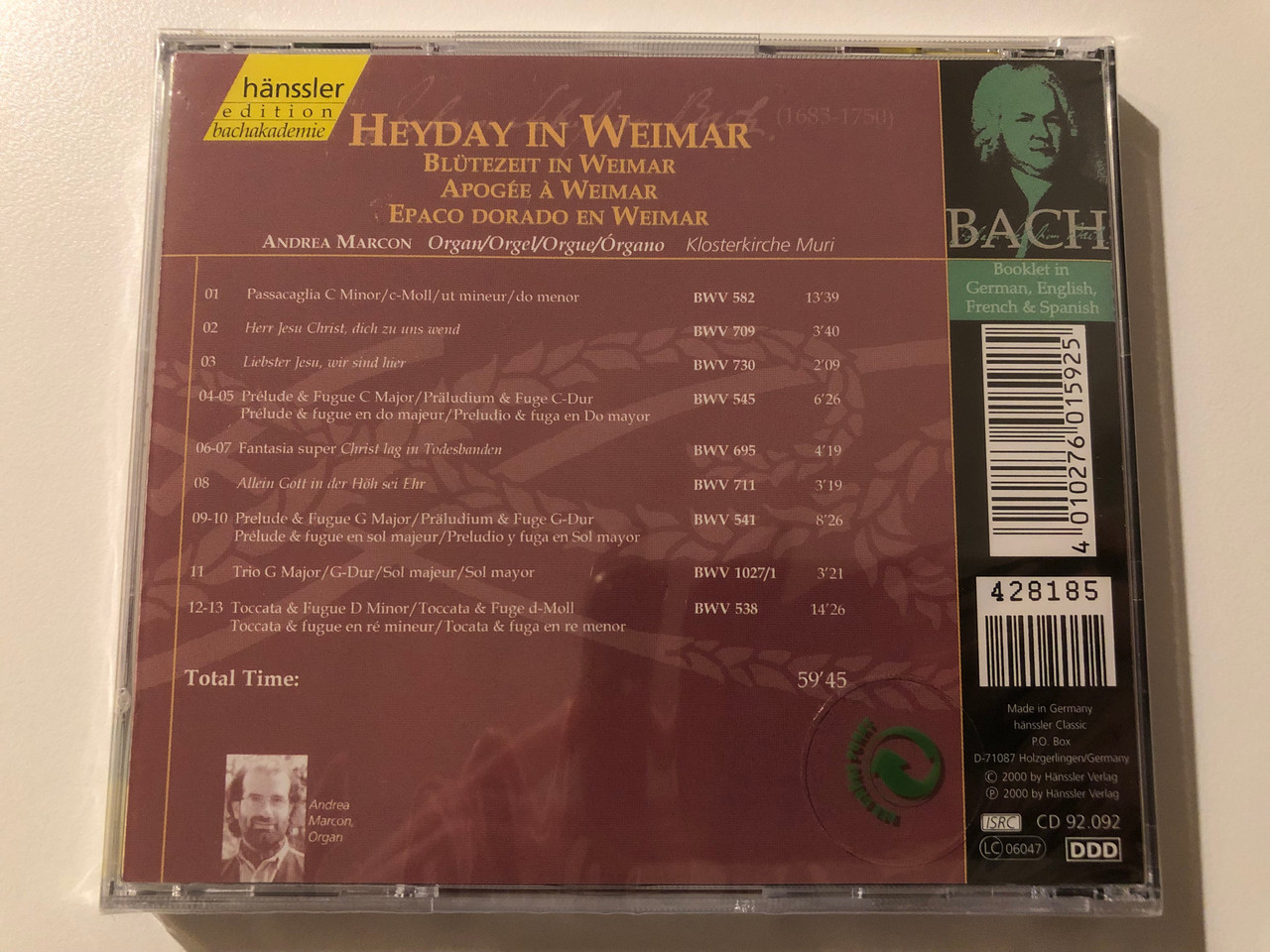 https://cdn10.bigcommerce.com/s-62bdpkt7pb/products/0/images/215471/Johann_Sebastian_Bach_-_Organ_Works_-_Heyday_In_Weimar_Andrea_Marcon_-_oegan_Hnssler_Edition_Bachakademie_Audio_CD_2000_CD_92_2__37623.1646716093.1280.1280.JPG?c=2&_gl=1*ghdutt*_ga*MjA2NTIxMjE2MC4xNTkwNTEyNTMy*_ga_WS2VZYPC6G*MTY0NjcxMjI0NS4zMTMuMS4xNjQ2NzE2MTA3LjYw