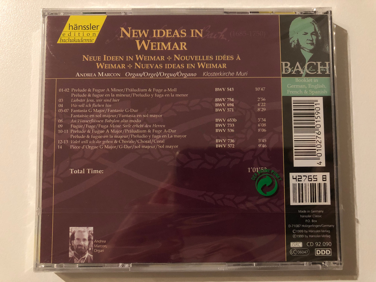 https://cdn10.bigcommerce.com/s-62bdpkt7pb/products/0/images/215485/Johann_Sebastian_Bach_-_Organ_Works_-_New_Ideas_in_Weimar_Andrea_Marcon_-_organ_Hnssler_Edition_Bachakademie_Audio_CD_1999_CD_92_2__17923.1646719374.1280.1280.JPG?c=2&_gl=1*1fgz1lk*_ga*MjA2NTIxMjE2MC4xNTkwNTEyNTMy*_ga_WS2VZYPC6G*MTY0NjcxMjI0NS4zMTMuMS4xNjQ2NzE5MTU1LjM2