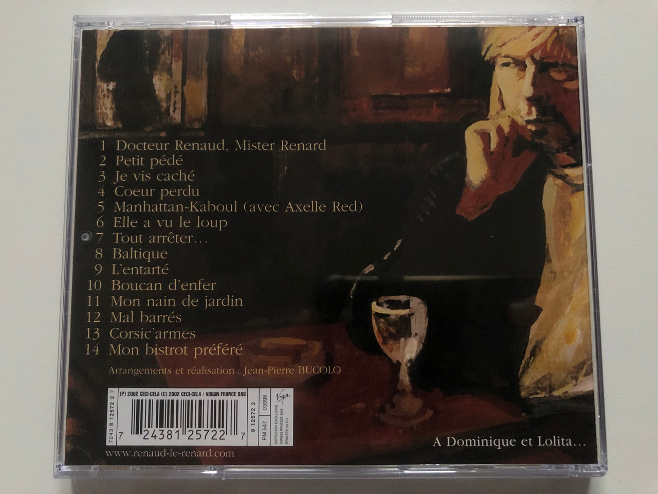 Renaud – Boucan D'Enfer / Virgin Audio CD 2002 / 724381257227 -  bibleinmylanguage