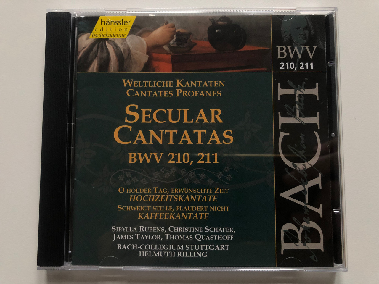 https://cdn10.bigcommerce.com/s-62bdpkt7pb/products/0/images/216511/Johann_Sebastian_Bach_-_Secular_Cantatas_BWV_210_211_Sibylla_Rubens_Christine_Schfer_James_Taylor_Thomas_Quasthoff_Bach-Collegium_Stuttgart_Helmuth_Rilling_Hnssler_Classic_Audio_CD_1__72597.1647365152.1280.1280.JPG?c=2&_gl=1*oqd1ev*_ga*MjA2NTIxMjE2MC4xNTkwNTEyNTMy*_ga_WS2VZYPC6G*MTY0NzM1Nzk1My4zMjEuMS4xNjQ3MzY1MTUwLjYw