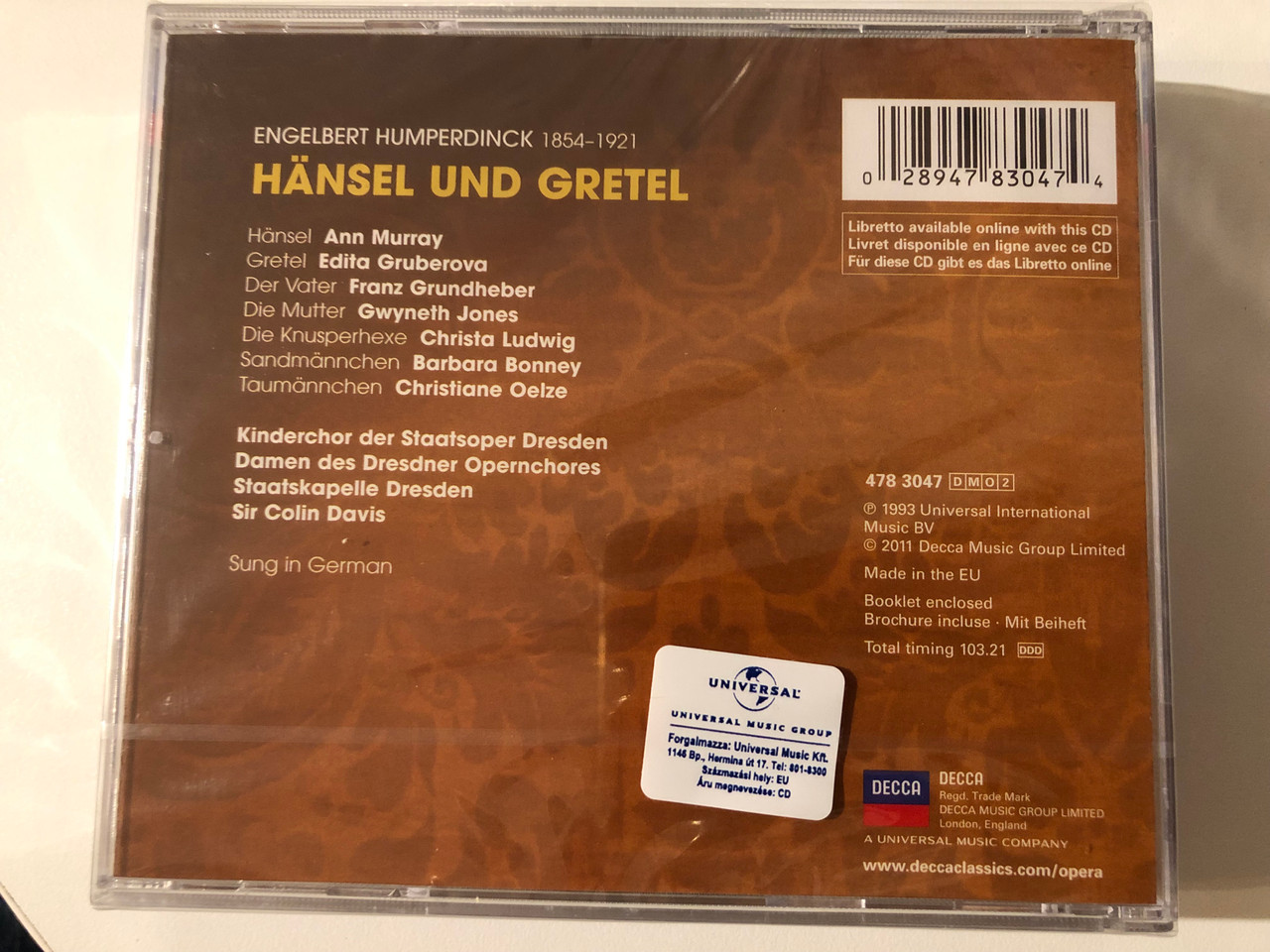 https://cdn10.bigcommerce.com/s-62bdpkt7pb/products/0/images/217219/Humperdinck_-_Hnsel_Und_Gretel_Murray_Gruberova_Ludwig_Jones_Staatskapelle_Dresden_Davis_Libretto_available_online_with_this_CD_The_Opera_Company_Decca_2x_Audio_CD_2011_478_304__56262.1647620448.1280.1280.JPG?c=2&_gl=1*1mng95h*_ga*MjA2NTIxMjE2MC4xNTkwNTEyNTMy*_ga_WS2VZYPC6G*MTY0NzYxNTc2OC4zMjQuMS4xNjQ3NjIwMTczLjEx