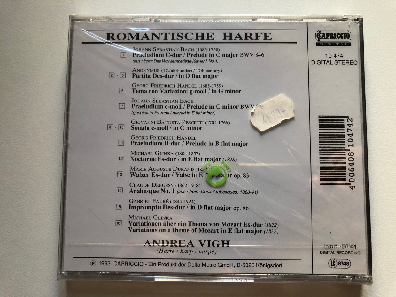 https://cdn10.bigcommerce.com/s-62bdpkt7pb/products/0/images/218425/Andrea_Vigh_-_Romantische_Harfe_Romantic_Harp_-_Handel_Bach_Glinka_Debussy_Capriccio_Audio_CD_1993_Stereo_10_474_2__74926.1648218435.1280.1280.JPG?c=2&_gl=1*1l3y4sm*_ga*MjA2NTIxMjE2MC4xNTkwNTEyNTMy*_ga_WS2VZYPC6G*MTY0ODIxMDI4Ny4zMzMuMS4xNjQ4MjE4MTk0LjM5