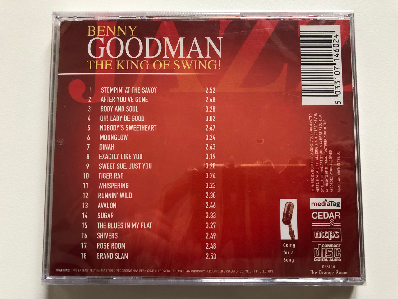 https://cdn10.bigcommerce.com/s-62bdpkt7pb/products/0/images/221160/Benny_Goodman_The_King_Of_Swing_Stompin_At_The_Savoy_Tiger_Rag_Runnin_Wild_Moonglow_Avalon_other_jazz_classics_Going_For_A_Song_GFS460_2__33188.1649410351.1280.1280.JPG?c=2&_gl=1*cak12t*_ga*MjA2NTIxMjE2MC4xNTkwNTEyNTMy*_ga_WS2VZYPC6G*MTY0OTQwOTM3NC4zNDkuMS4xNjQ5NDEwMTM1LjM3
