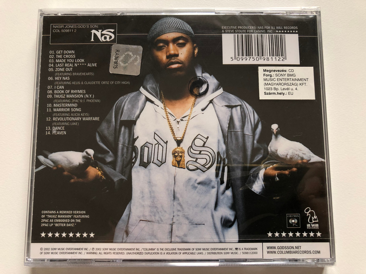 https://cdn10.bigcommerce.com/s-62bdpkt7pb/products/0/images/221297/Nasir_Jones_Gods_Son_Columbia_Audio_CD_2002_509811_2_2__90792.1649661028.1280.1280.JPG?c=2&_gl=1*r5ggtd*_ga*MjA2NTIxMjE2MC4xNTkwNTEyNTMy*_ga_WS2VZYPC6G*MTY0OTY1NzEzNy4zNTMuMS4xNjQ5NjYwOTIyLjE.